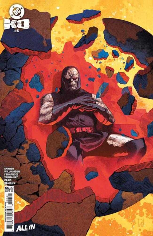 DC K.O. Vol 1 #5 (Of 5) - Cover C Mike Del Mundo Card Stock Variant