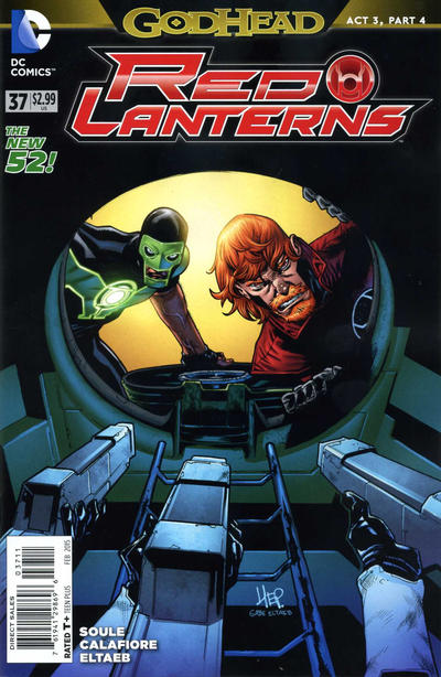 Red Lanterns Vol 1 #37 (Godhead)