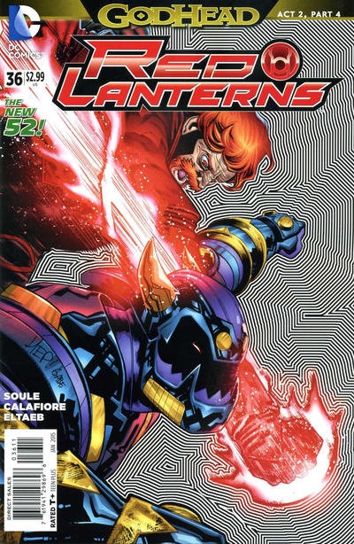 Red Lanterns Vol 1 #36 (Godhead)