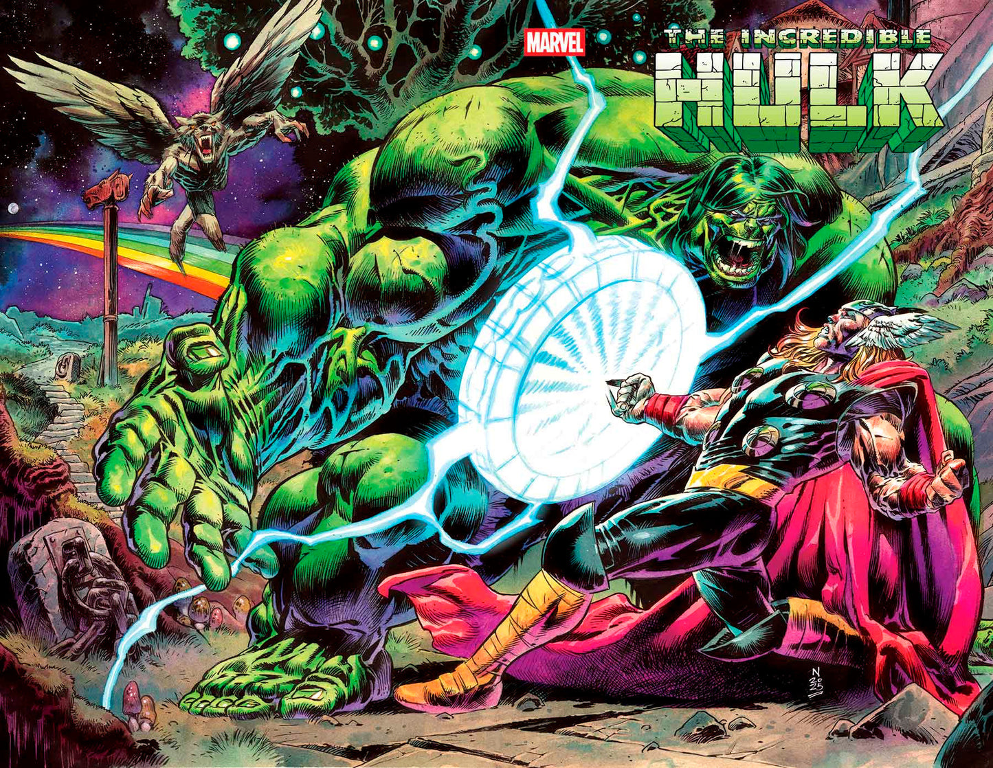 Incredible Hulk Vol 4 #25 Wraparound Cover