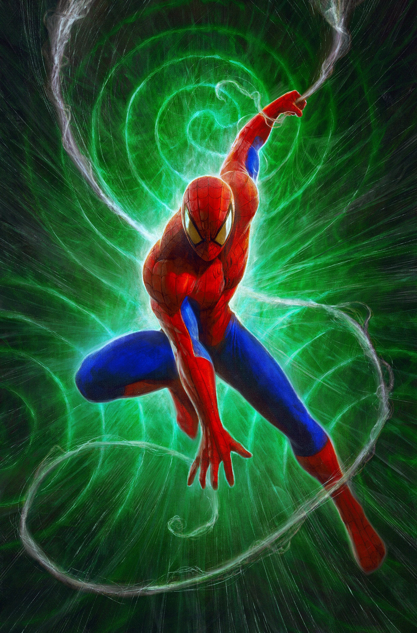 Amazing Spider-Man/Venom: Death Spiral Vol 1 #1 - Dave Rapoza Spider-Man Full Art Variant