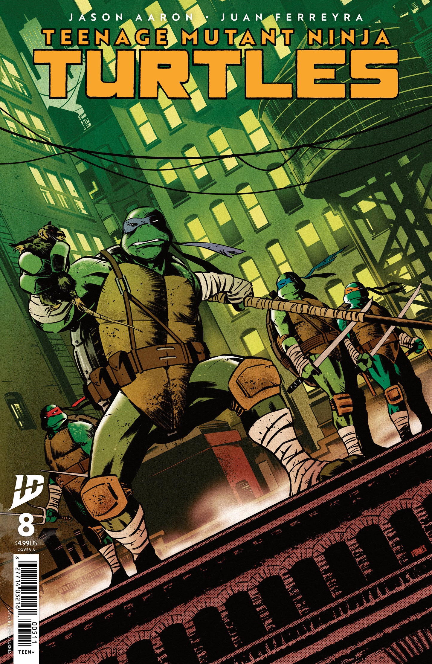 Teenage Mutant Ninja Turtles Vol 6 #8 Cover A (FornéS)