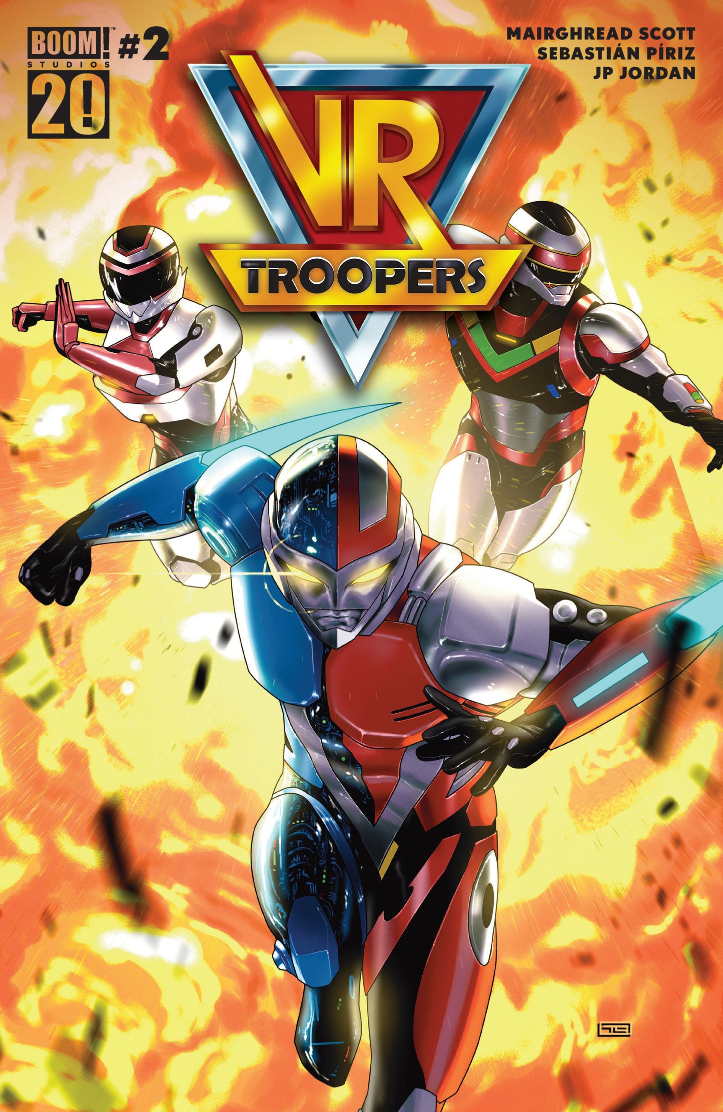 VR Troopers Vol 1 #2 - Cover A - Main (Dressed, Clarke)