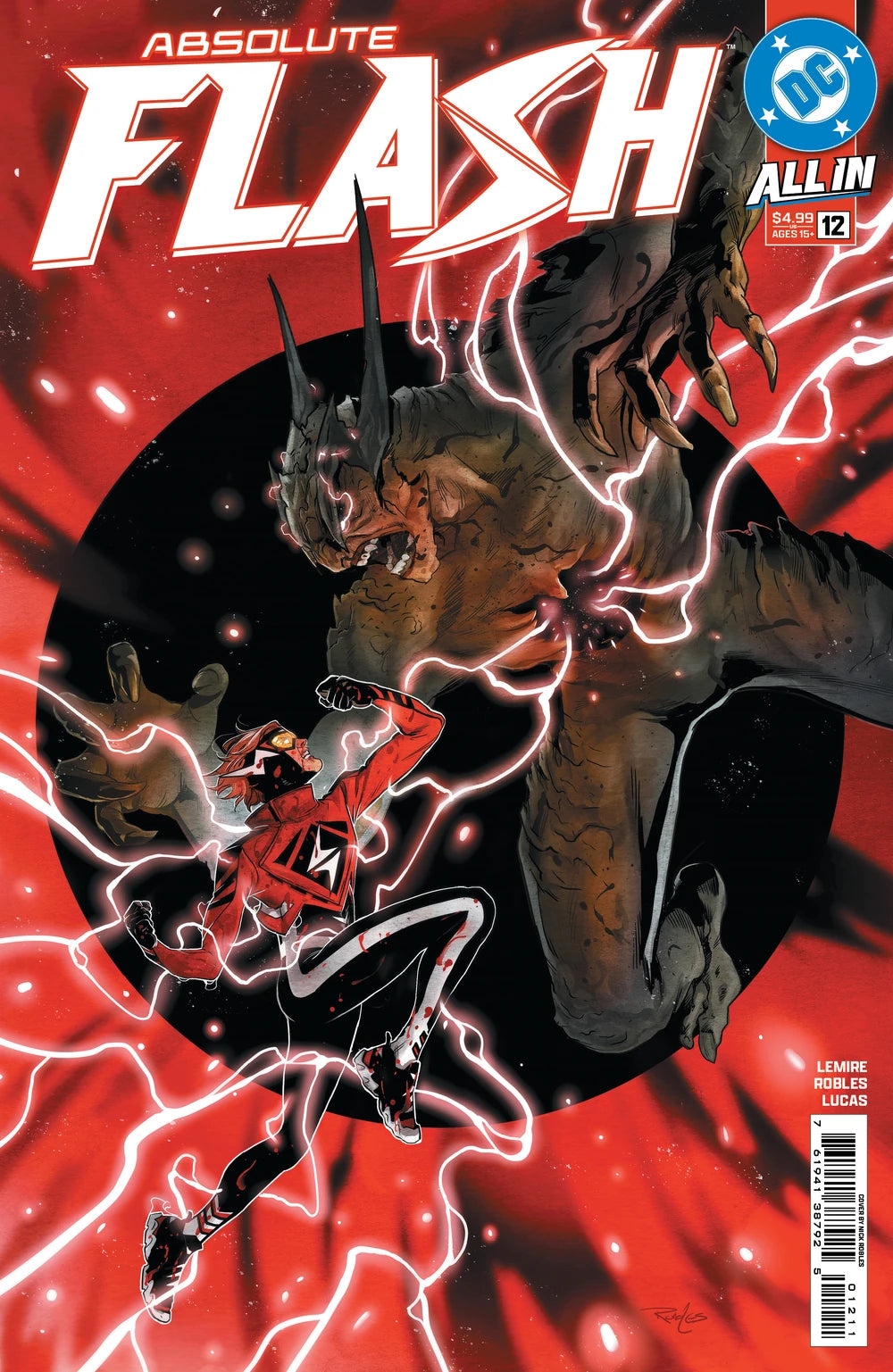 Absolute Flash Vol 1 #12 - Cover A Nick Robles