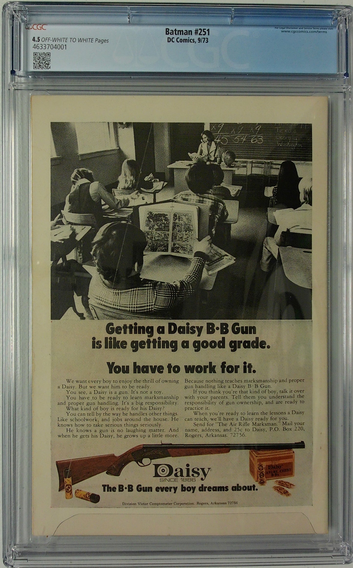 Batman Vol 1 #251 - CGC 4.5