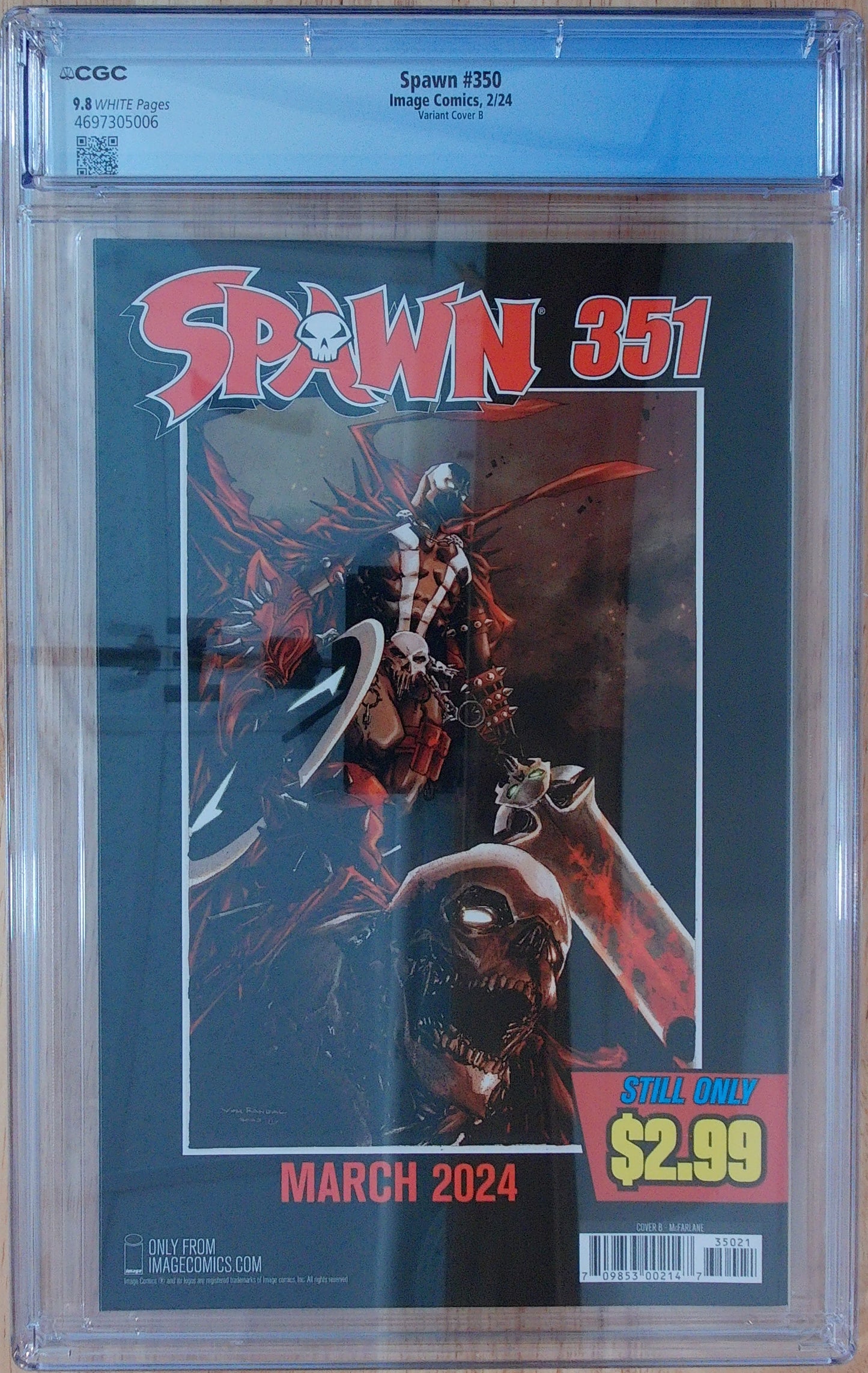Spawn Vol 1 #350 - CGC 9.8