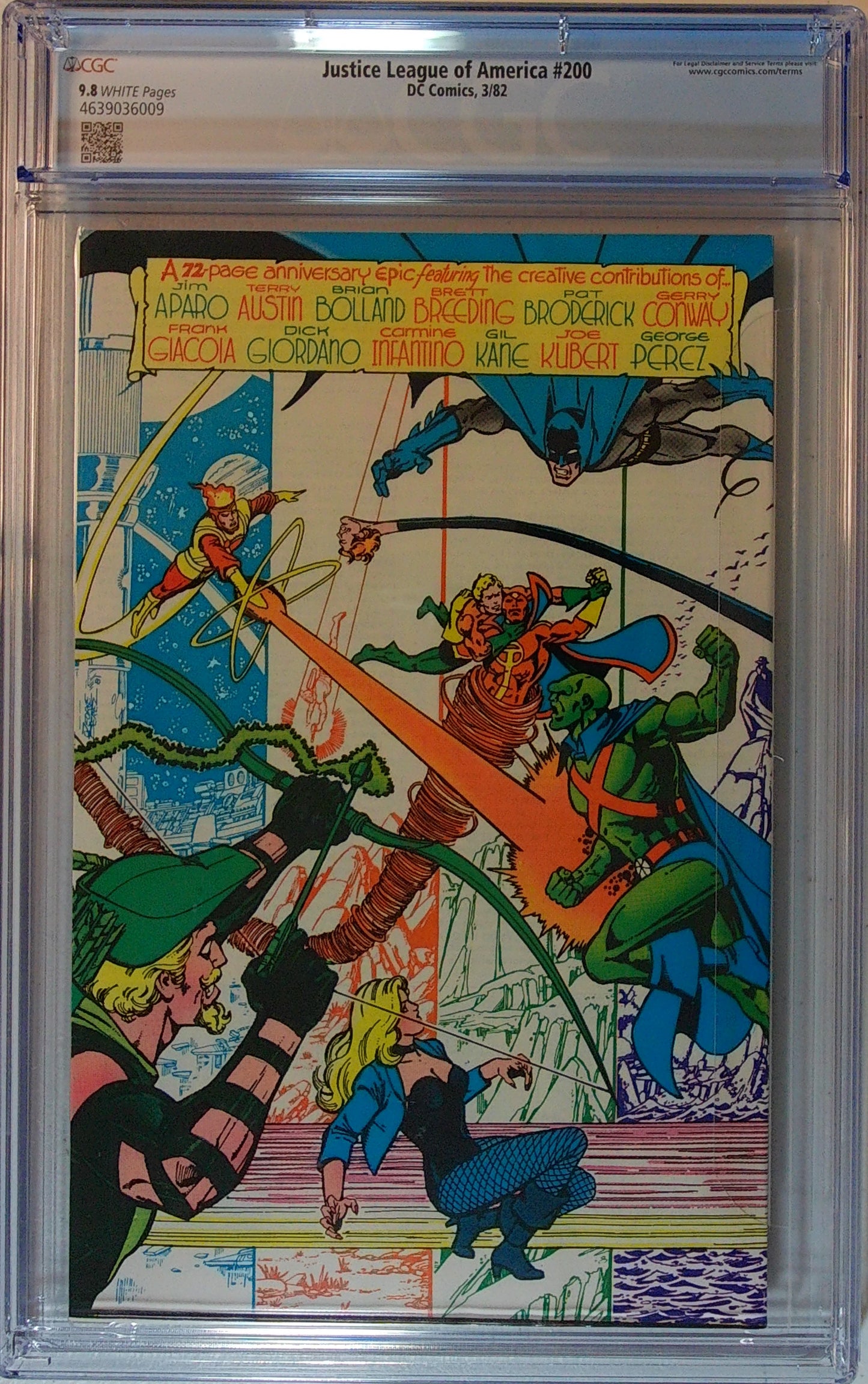 Justice League of America Vol 1 #200 - CGC 9.8
