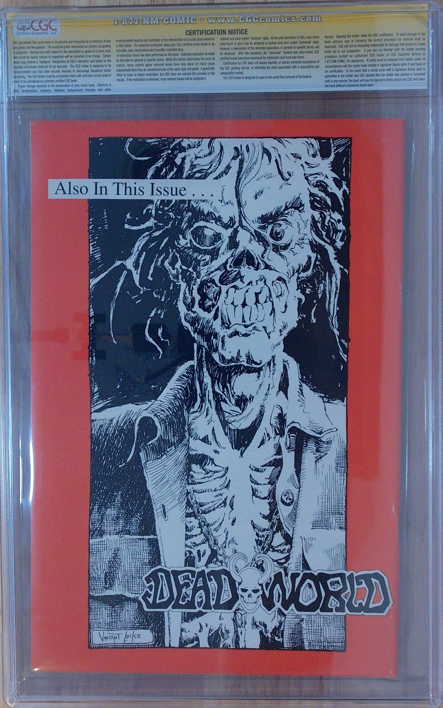 Caliber Presents #2 - CGC SS 9.4 - Signed by James O'Barr & Tim Vigil