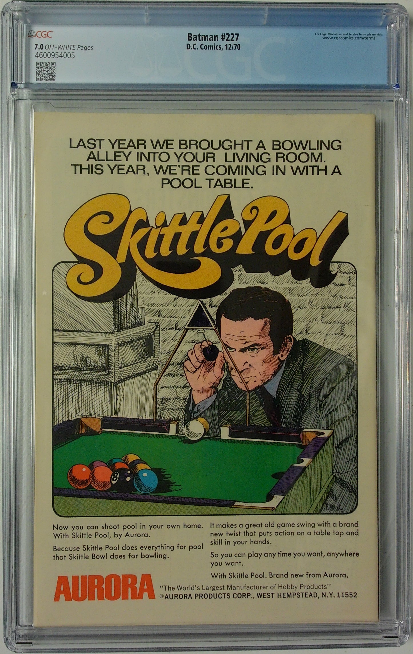 Batman Vol 1 #227 - CGC 7.0