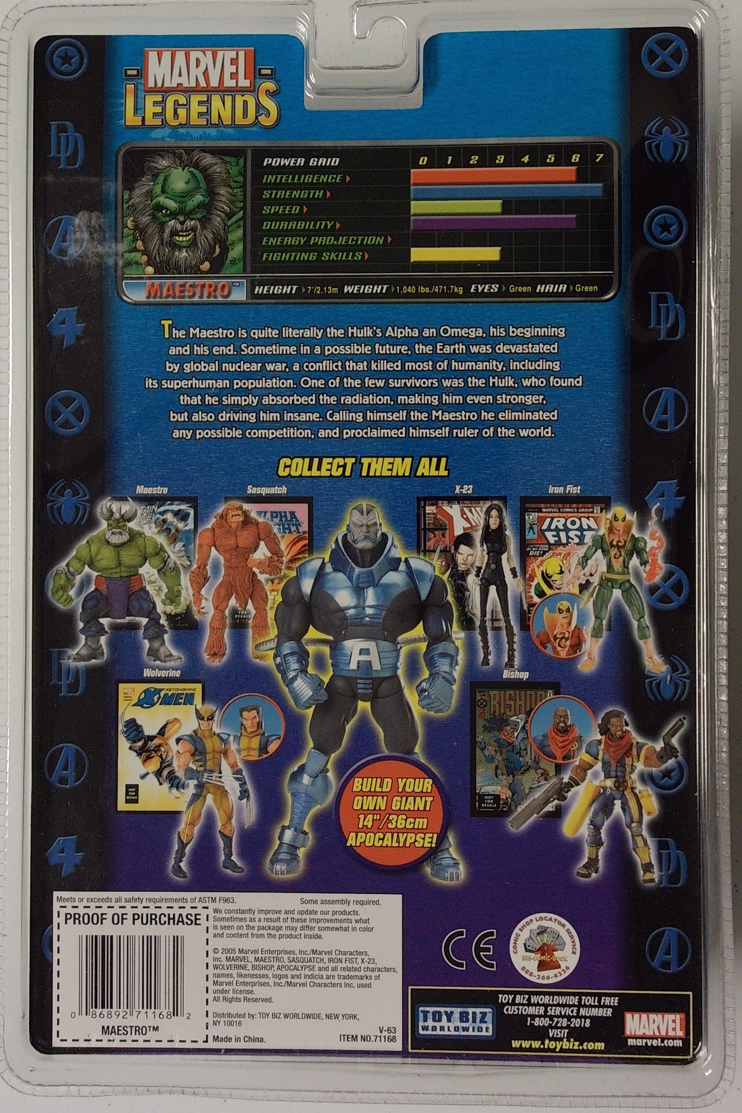 Marvel Legends Action Figures - Appocalypse Series - Maestro BAF