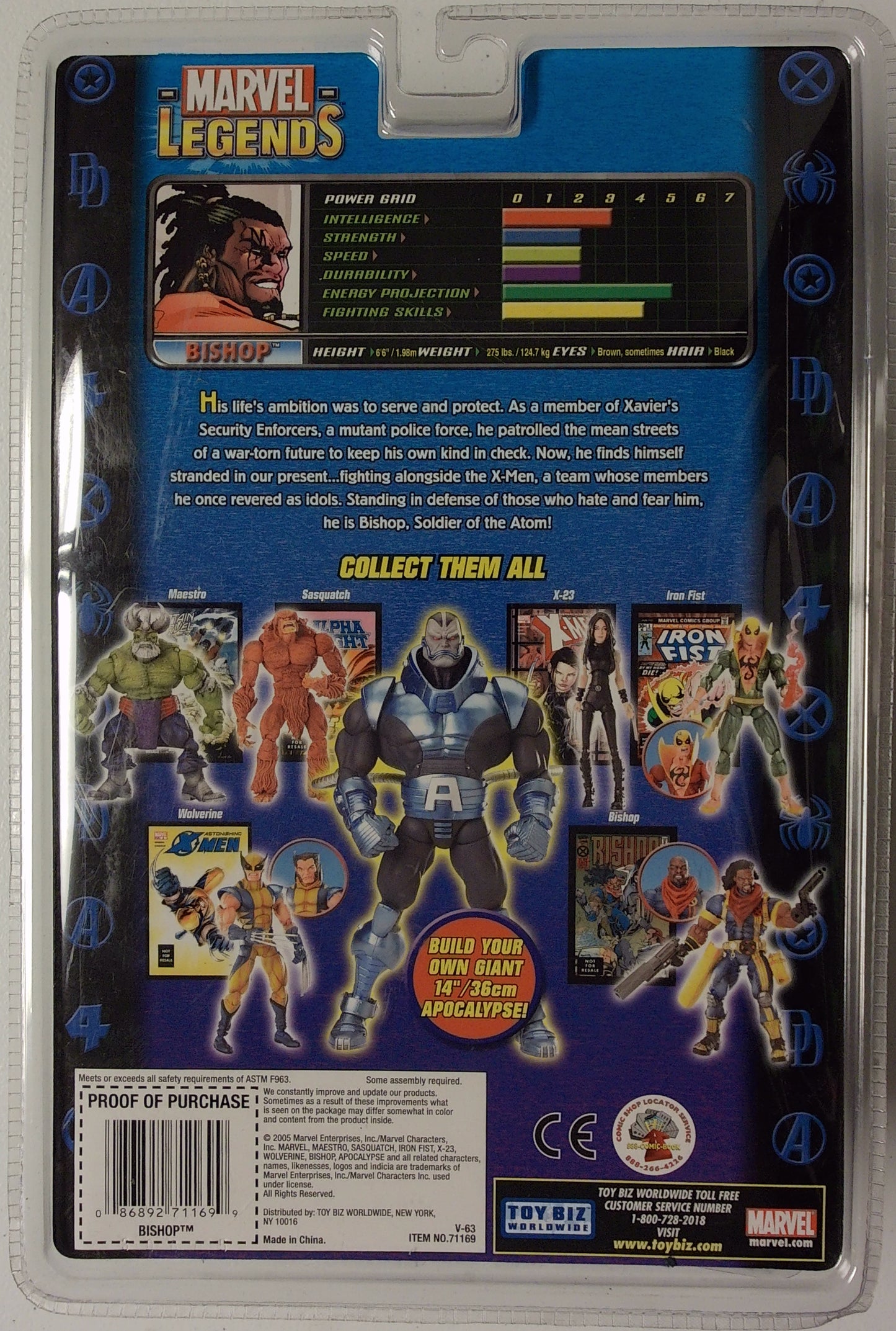 Marvel Legends Action Figures - Appocalypse Series - Bishop BAF