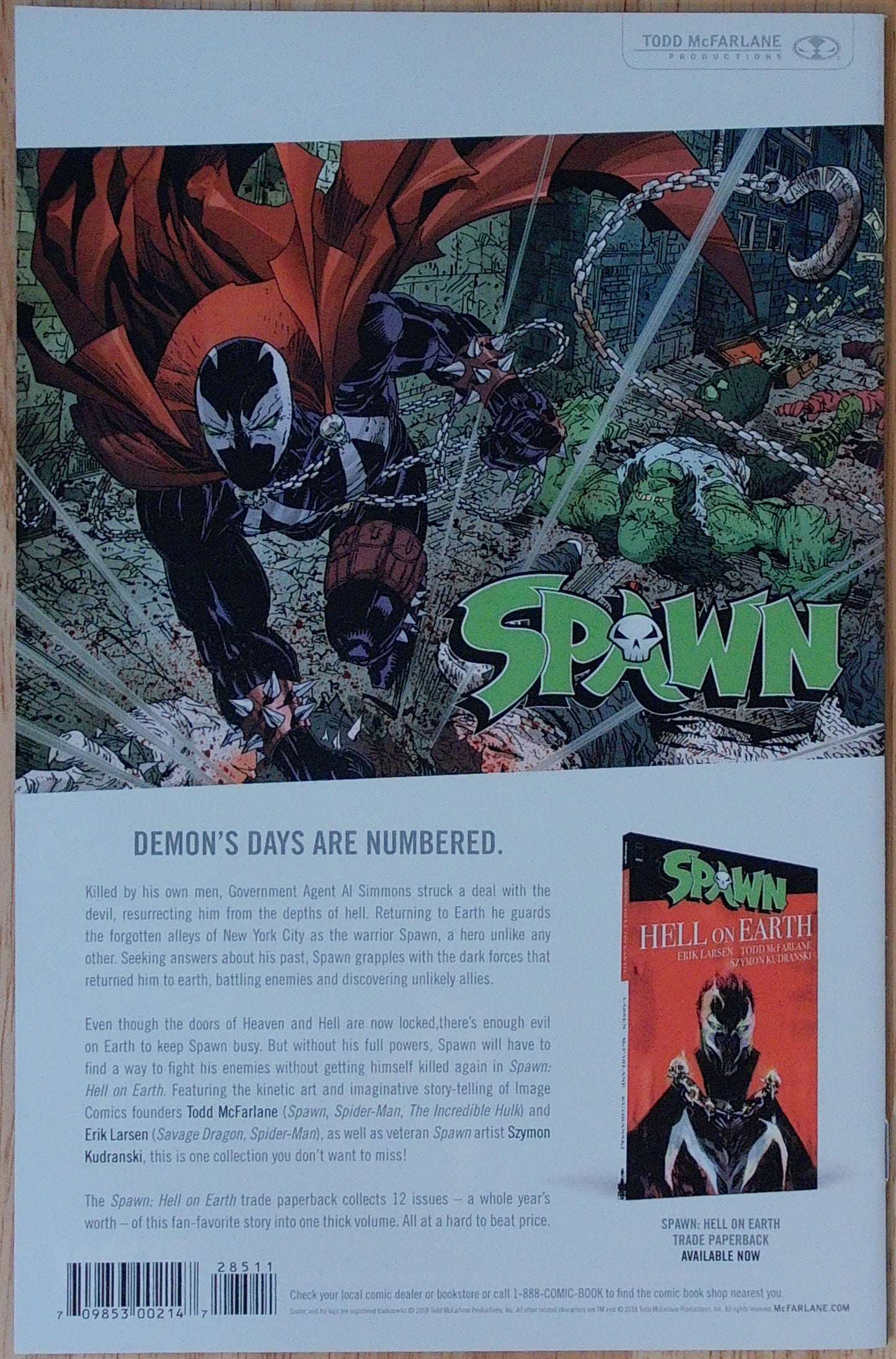 Spawn Vol 1 #285