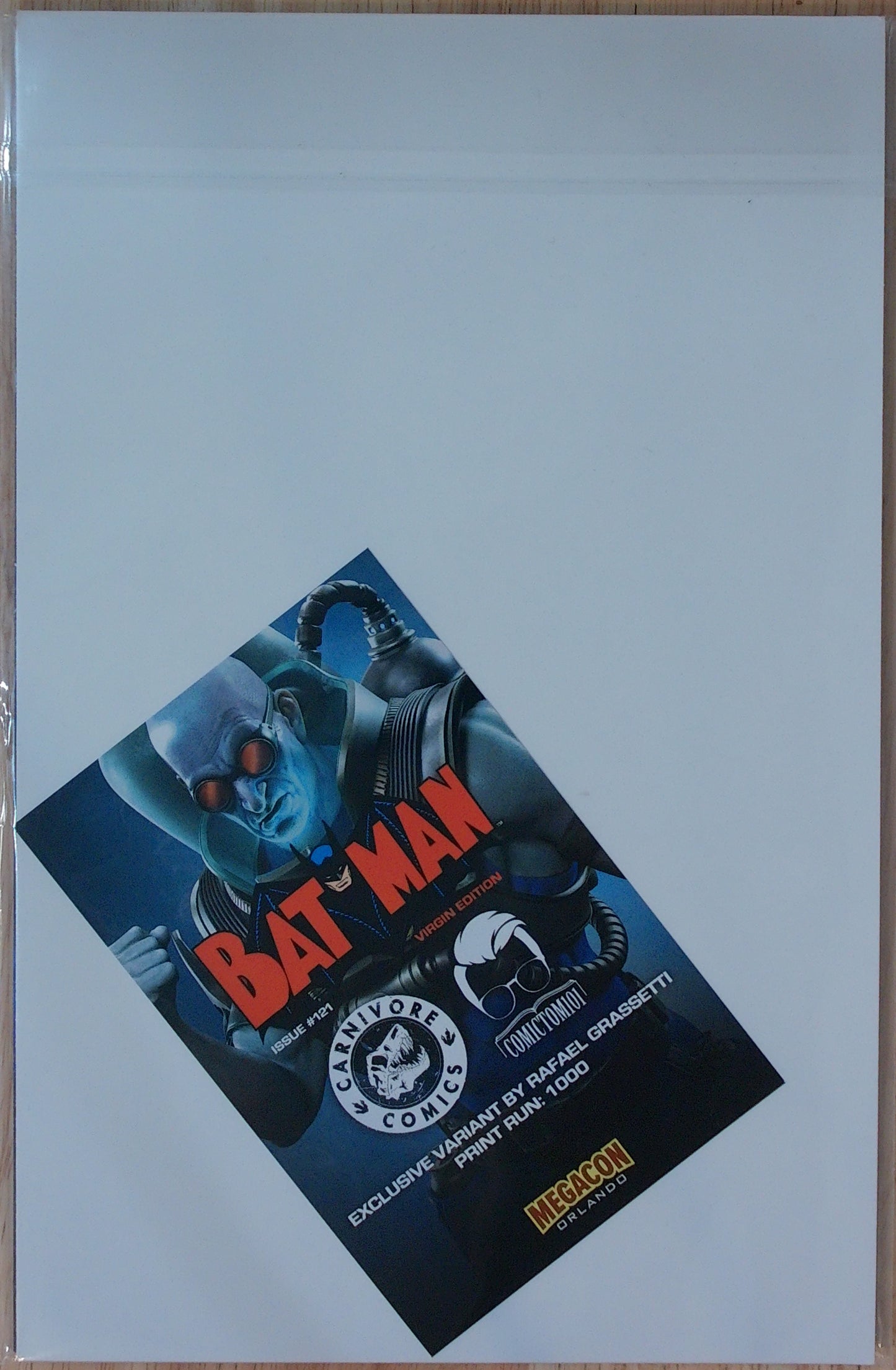 Batman Vol 1 #121 - Rafael Grassetti Virgin Cover - Reprint 1st App Mr Freeze limited(1000)