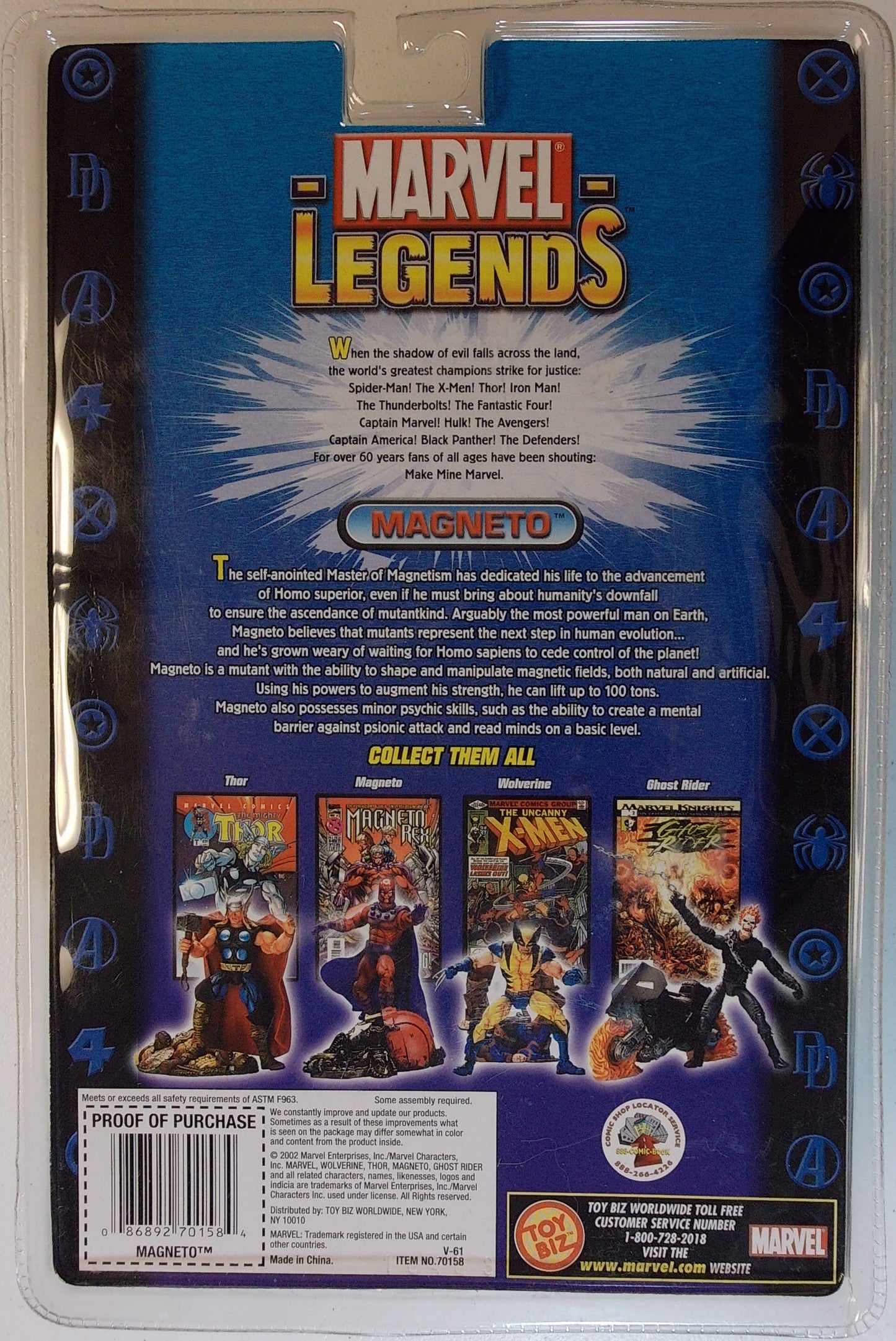 Marvel Legends Action Figures - Series III - Magneto