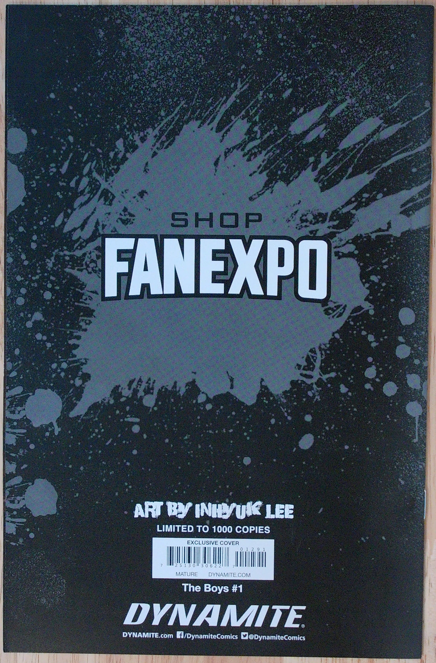 The Boys Vol 1 #1 - FanExpo Inhyuk Lee cover