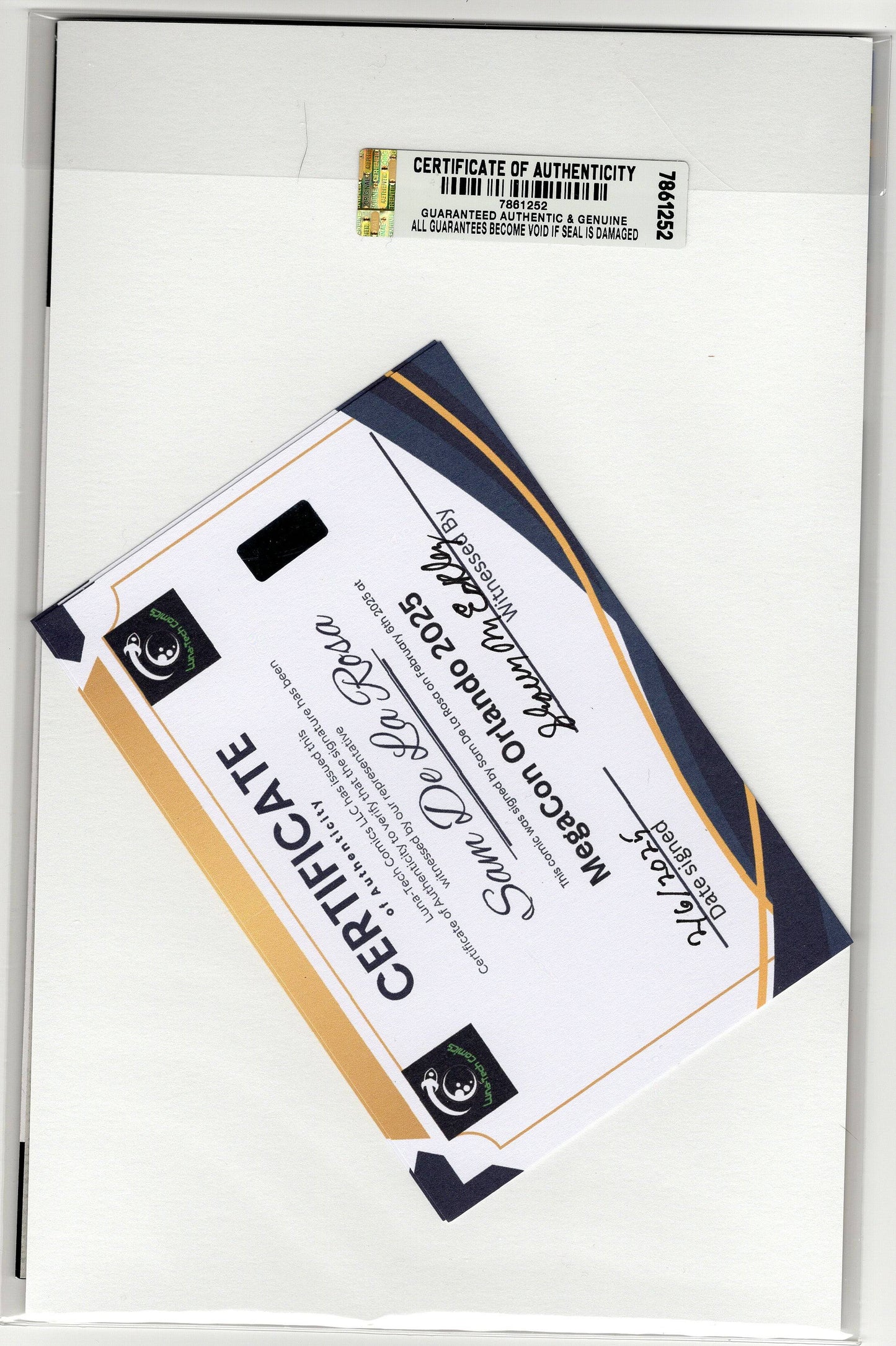 Venom: Lethal Protector II #1 - Sam De La Rosa Exclusive - Signed w/COA