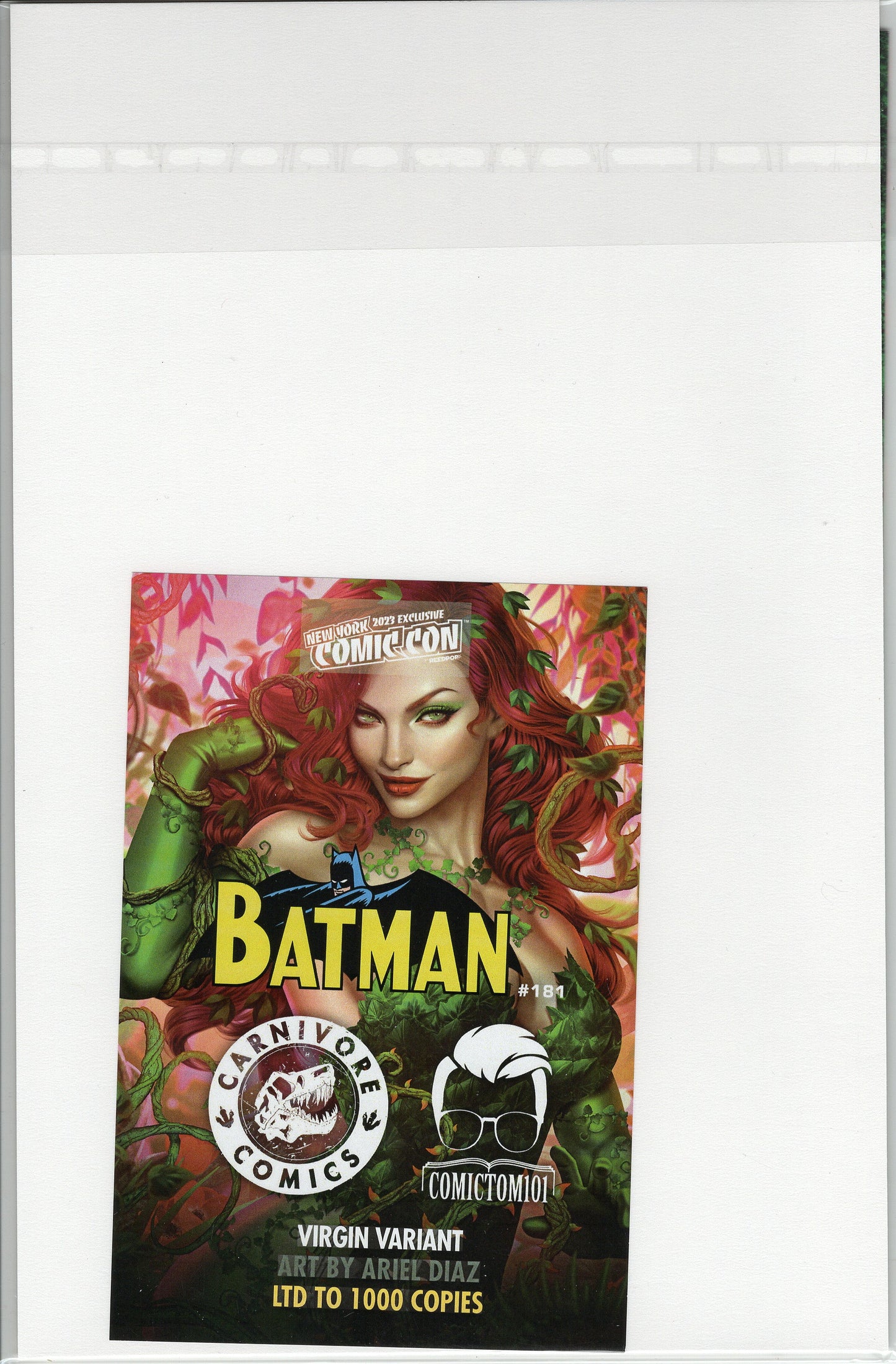 Batman #181 - NYCC 2024 Ariel Diaz Exclusive Virgin Cover Signed with COA