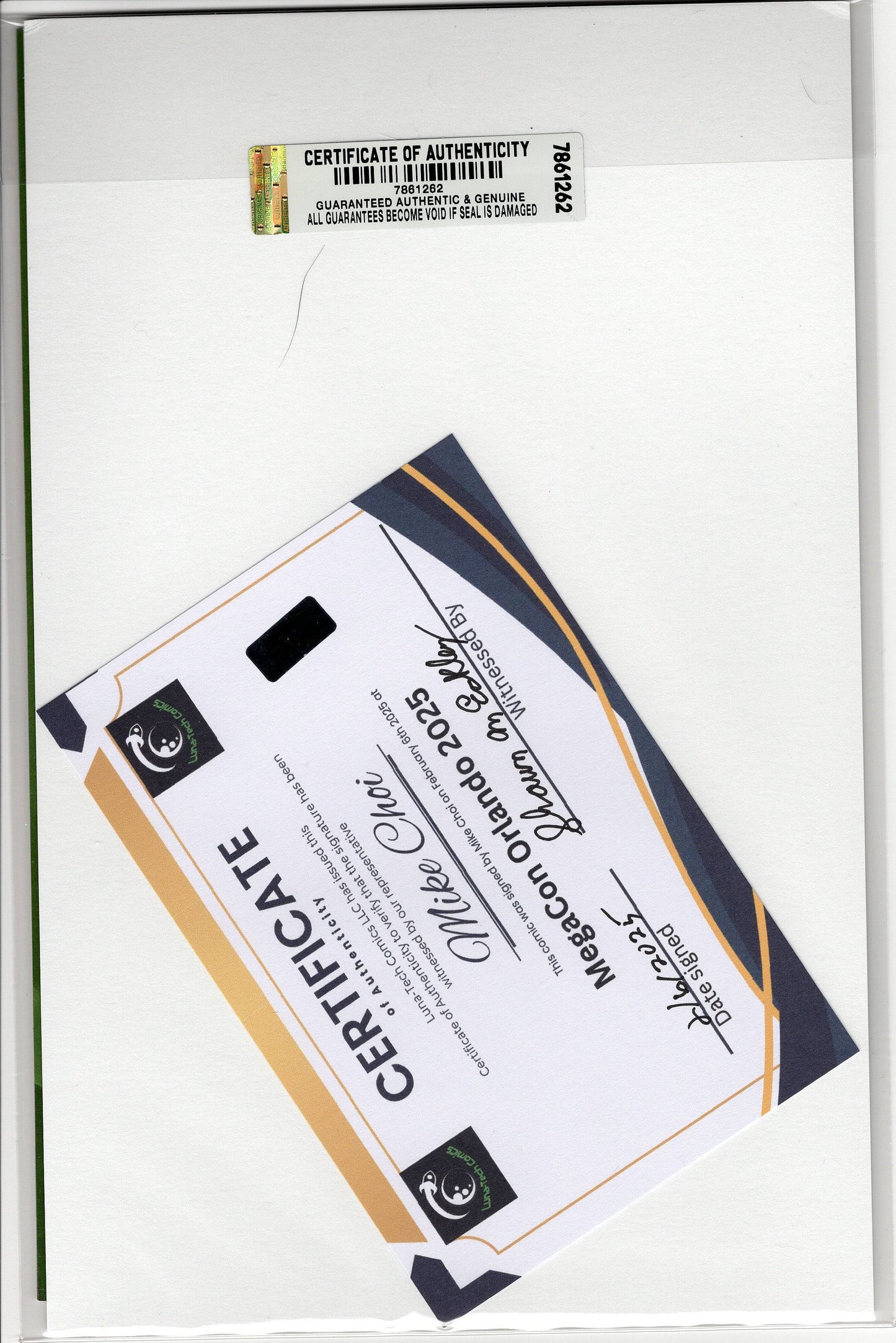 Teenage Mutant Ninja Turtles Vol 6 #1 - Mike Choi Exclusive Signed by Mike Choi w/COA