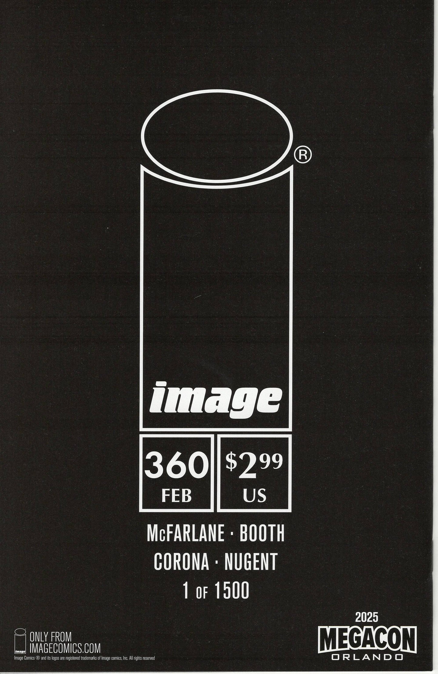 Spawn Vol 1 #360 - Brett Booth Cover - MegaCon 2025 Exclusive