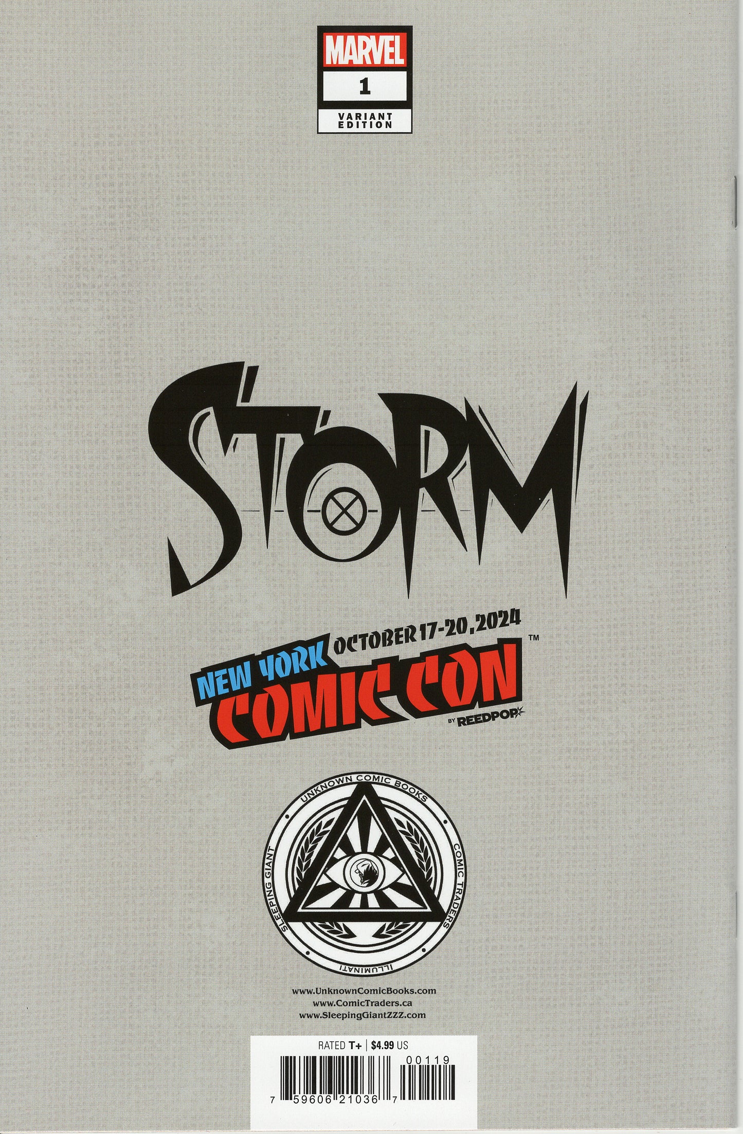 Storm Vol 5 #1 - NYCC 2024 Nathan Szerdy Foil Variant