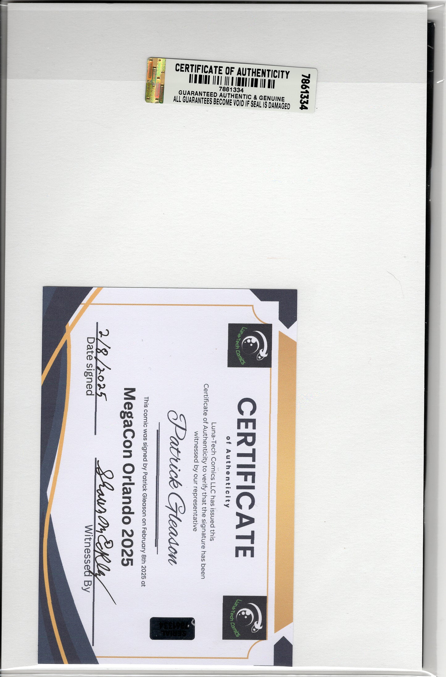 Batman Vol 2 #50- Patrick Gleason Variant - Signed by Patrick Gleason w/COA