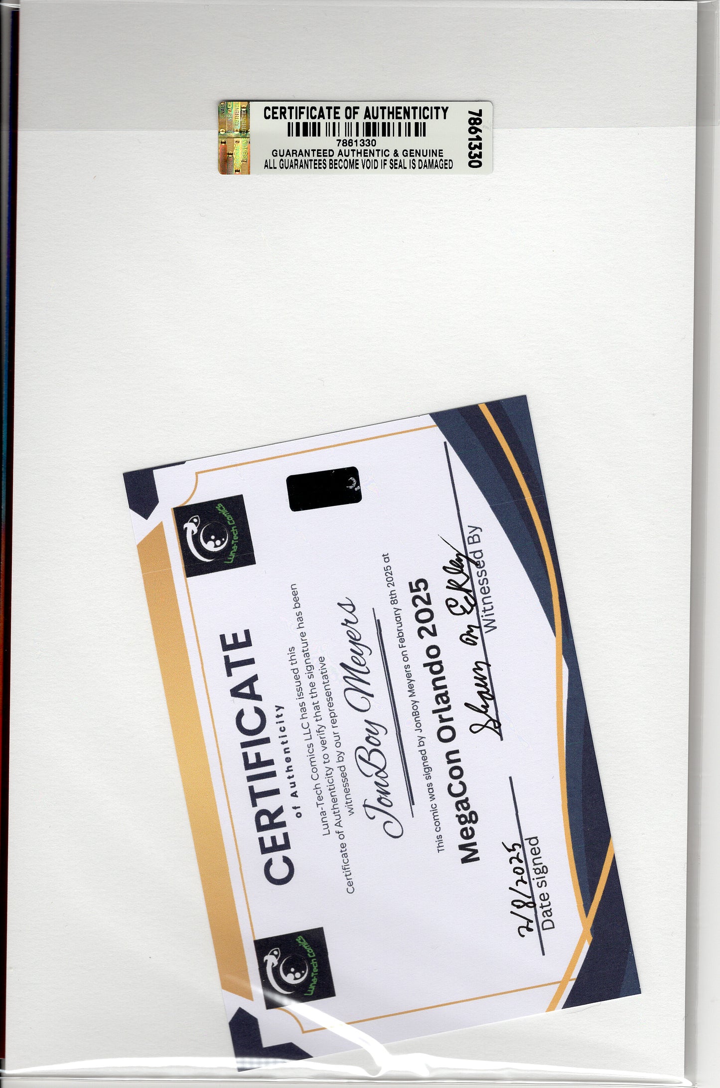 Absolute Wonder Woman Vol 1 #01 - JonBoy Meyers FanExpo Virgin Foil- Signed by Meyers w/COA