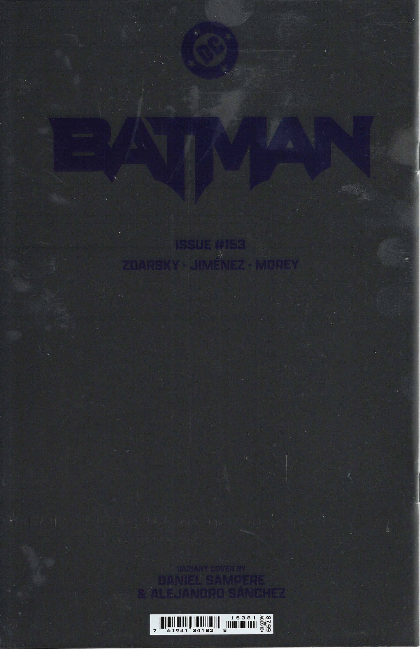Batman Vol 3 #153 - Foil Edition