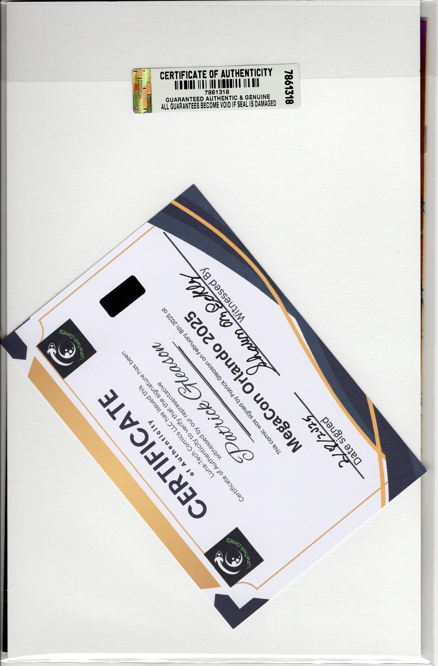 Amazing Spider-Man Vol 6 #32 - Patrick Gleason 1:25 Cover - Signed w/COA