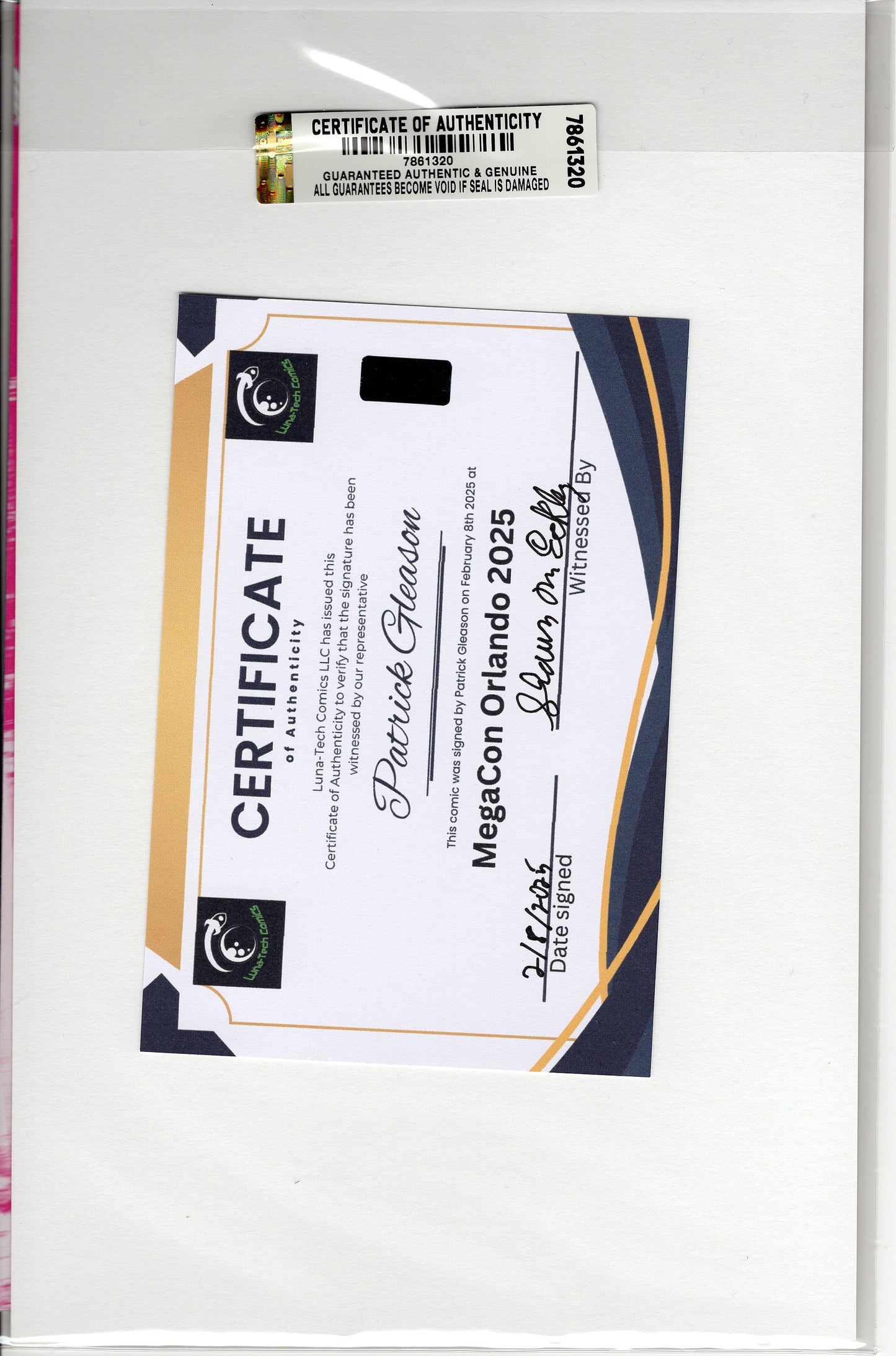 Amazing Spider-Man Vol 6 #35 - Patrick Gleason 1:25 Cover - Signed w/COA