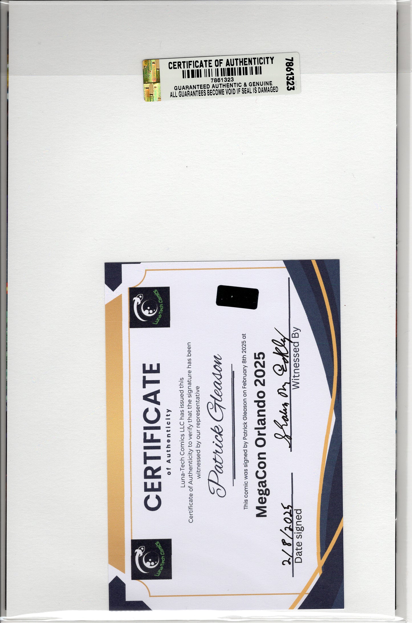 Amazing Spider-Man Vol 5 #55 - Regular Patrick Gleason Cover - Signed w/COA