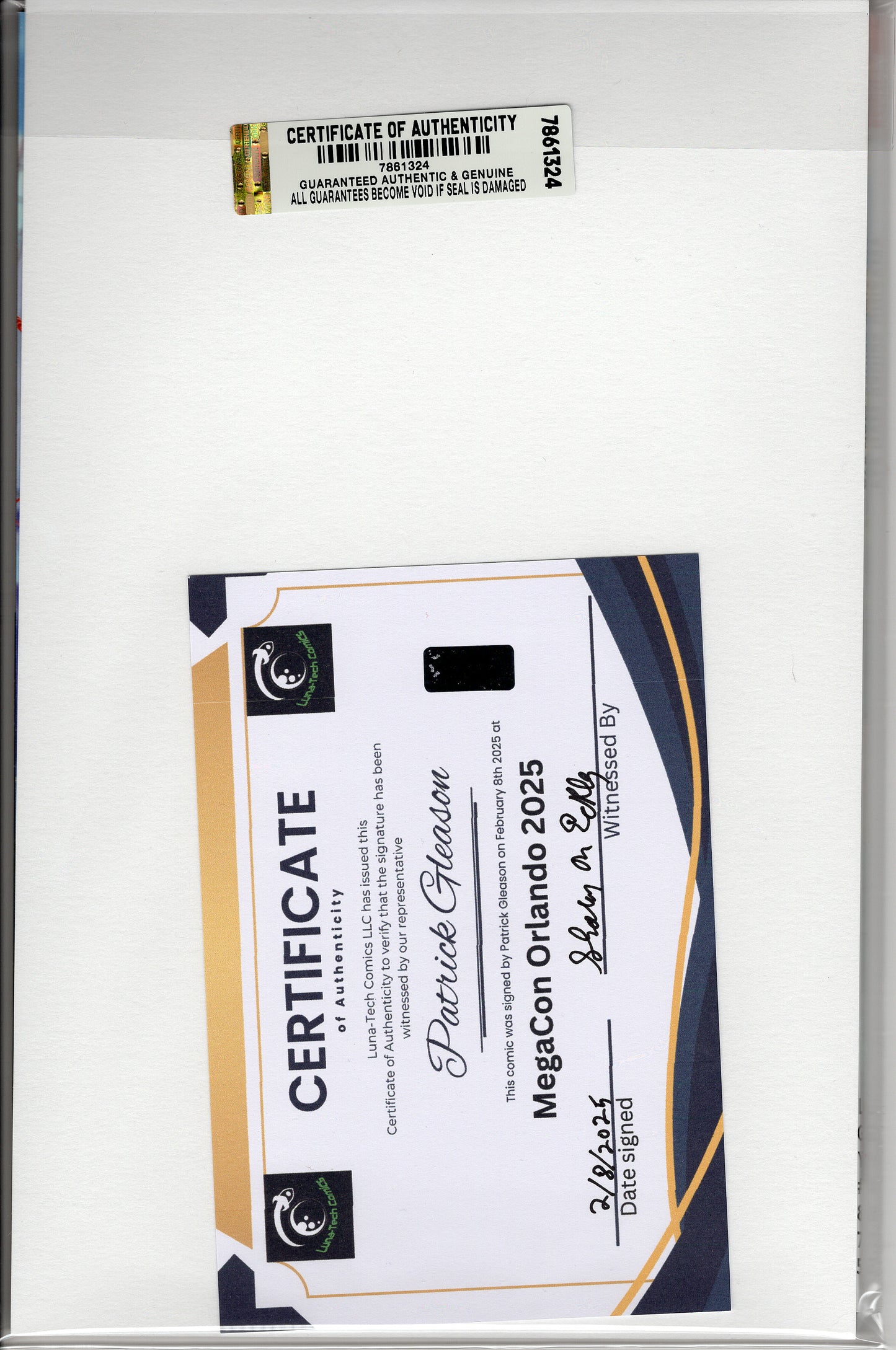 Amazing Spider-Man Vol 5 #74 - Patrick Gleason Regular Cover - Signed w/COA