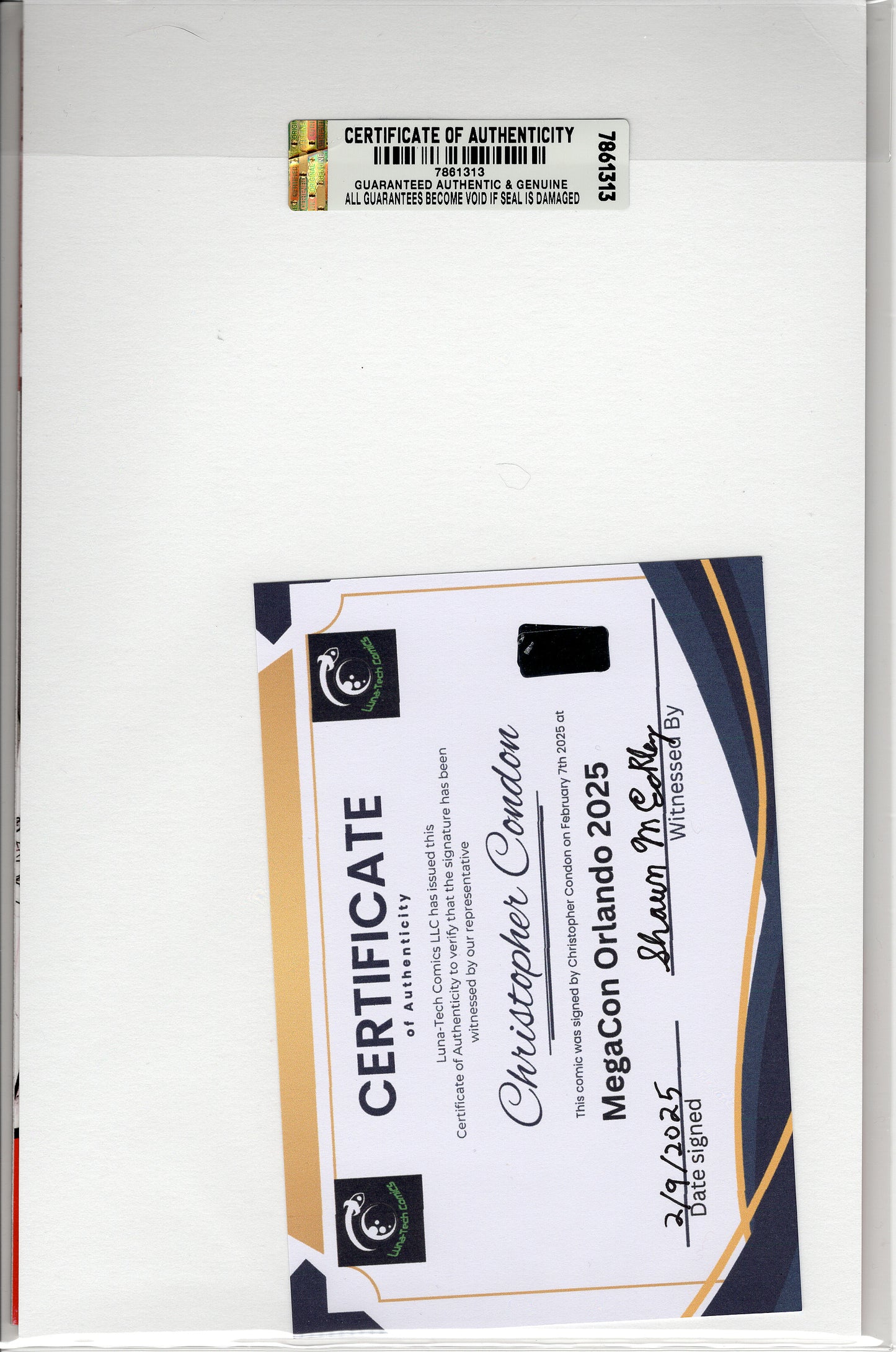 Ultimate Wolverine #1 - 1:25 Steve Skroce Cover - Signed by Writer Chris Condon w/COA