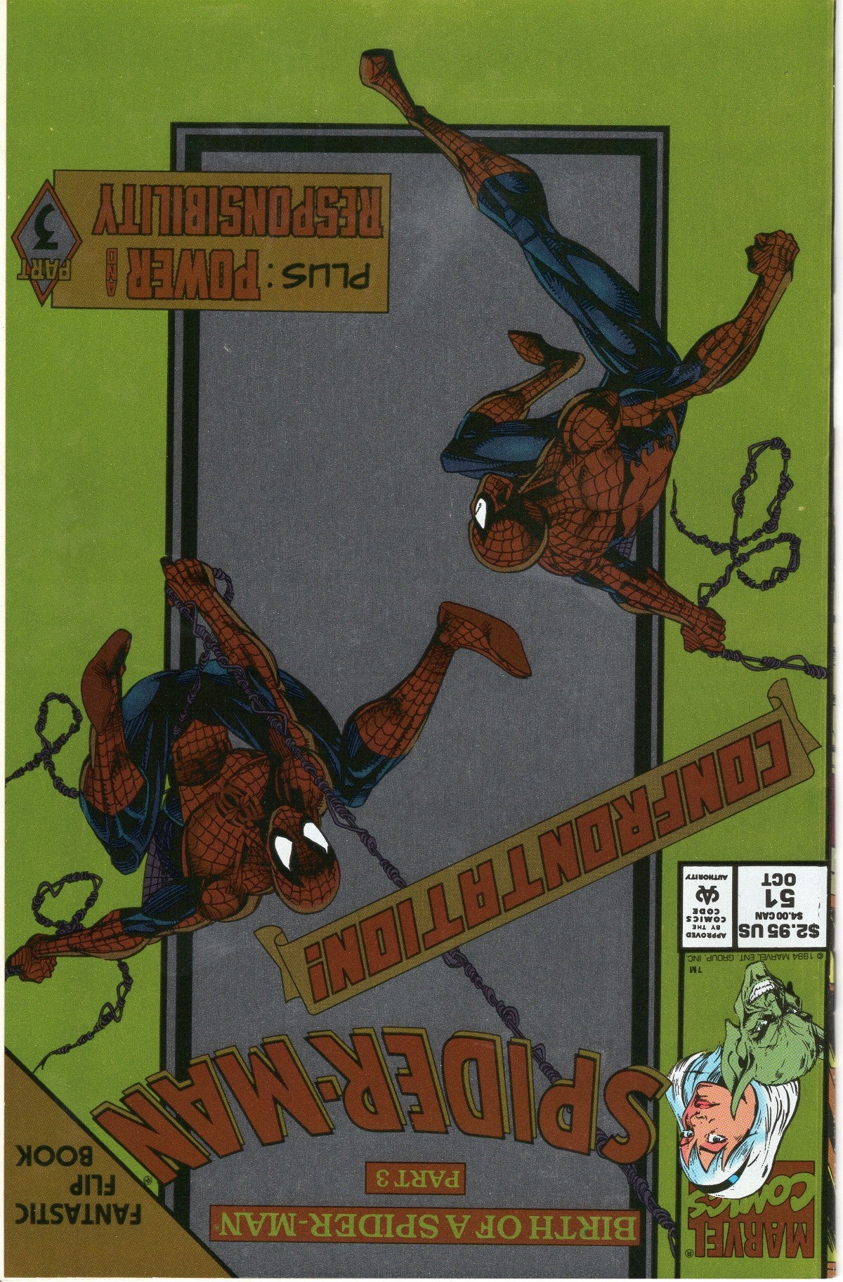 Spider-Man Vol 1 #51 - Foil - Flip Book