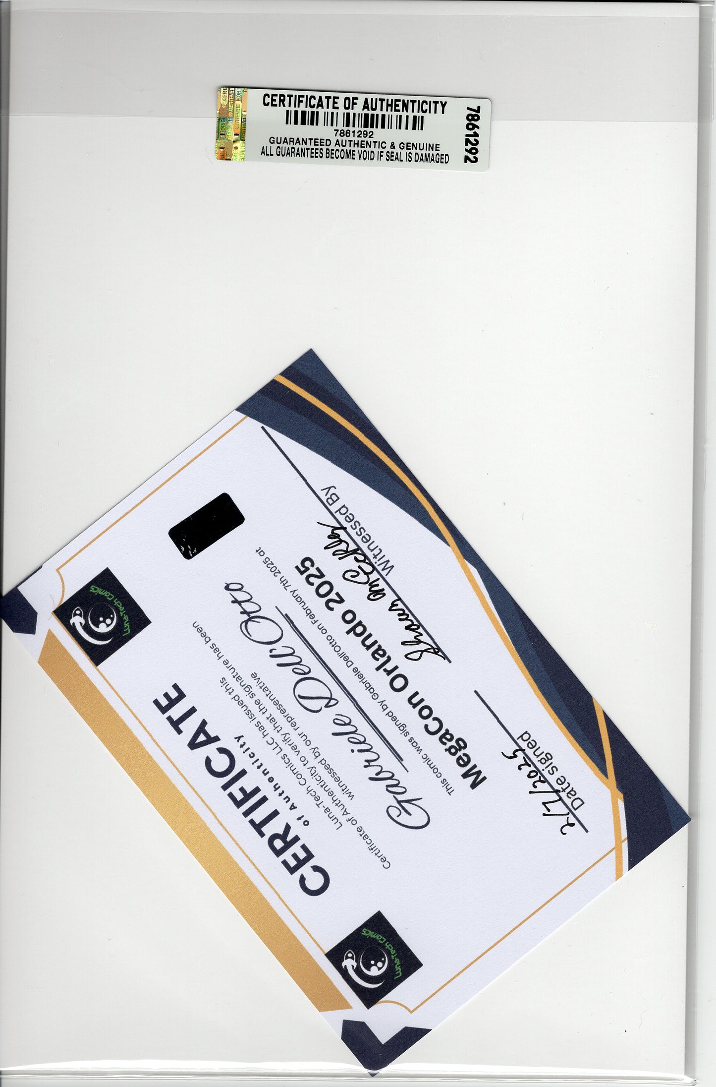 Joker #1 - Gabriele Dell'Otto - 2025 MegaCon - Virgin Reprint - Signed w/COA