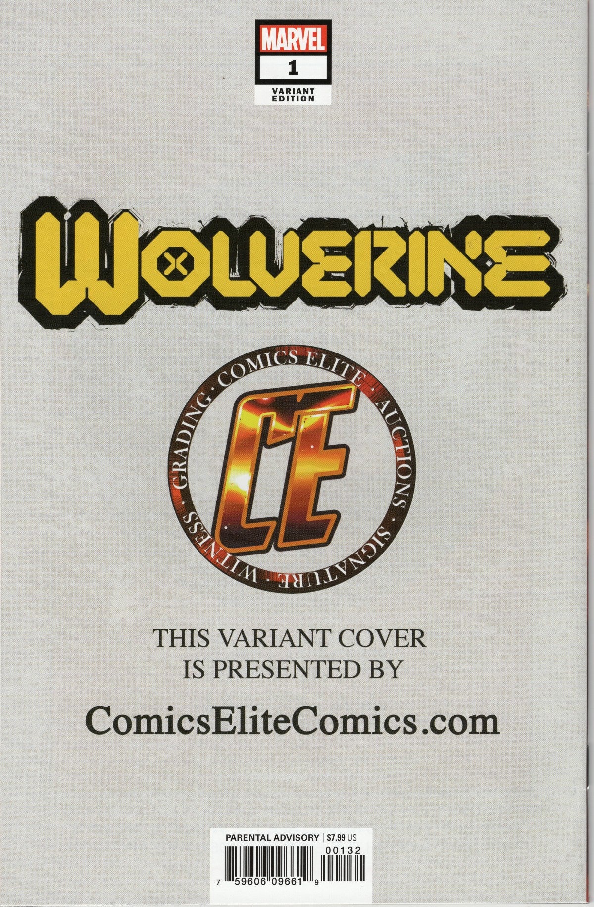 Wolverine Vol 7 #01 - C2E2 - Gerald Parel Variant