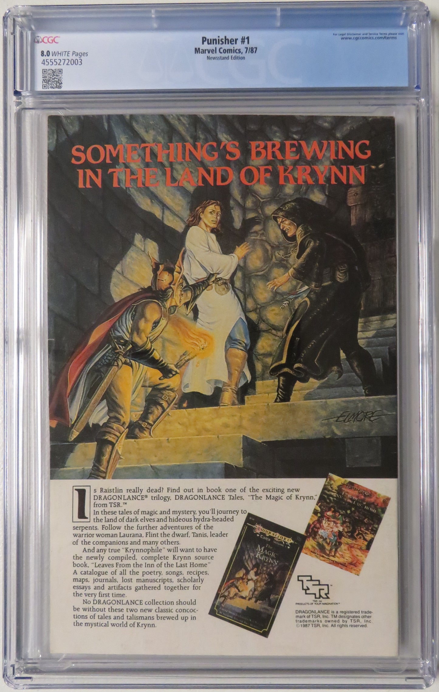 Punisher #1 - CGC 8.0 - Newsstand Edition