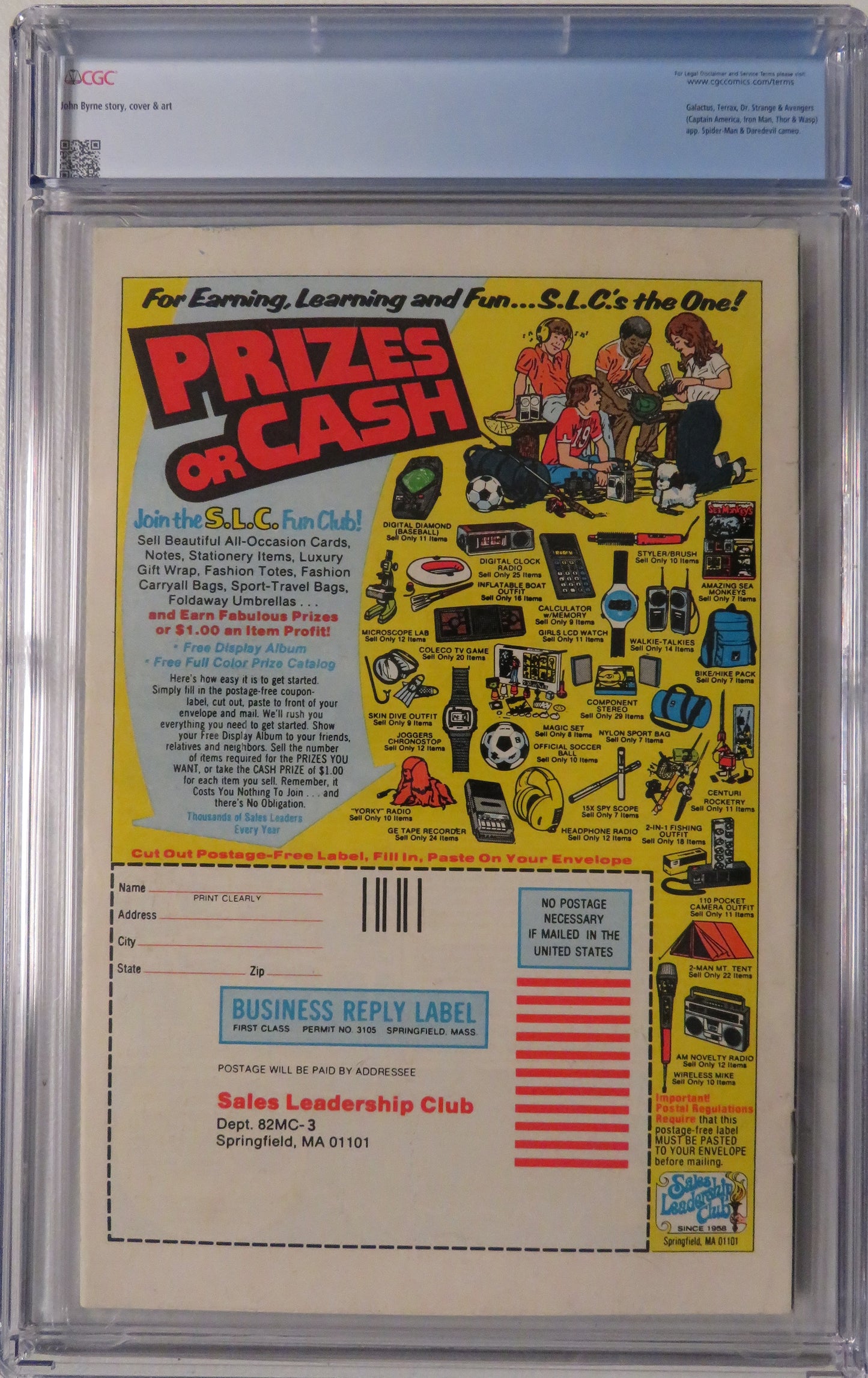 Fantastic Four Vol 1 #243 - CGC 7.0 - Newsstand Edition