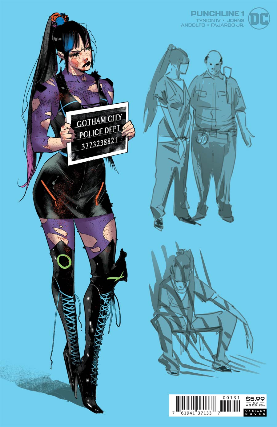 Punchline Special #1 (One Shot) 1 in 25 Jorge Jimenez Card Stock Variant
