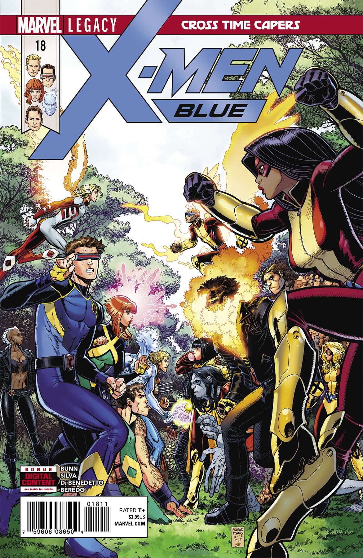 X-Men Blue Vol 1 #18 Leg