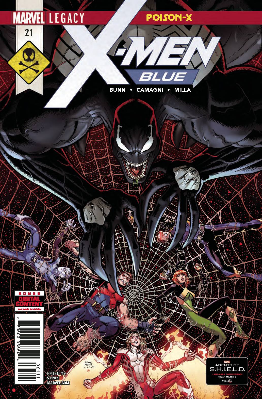 X-Men Blue Vol 1 #21 Leg