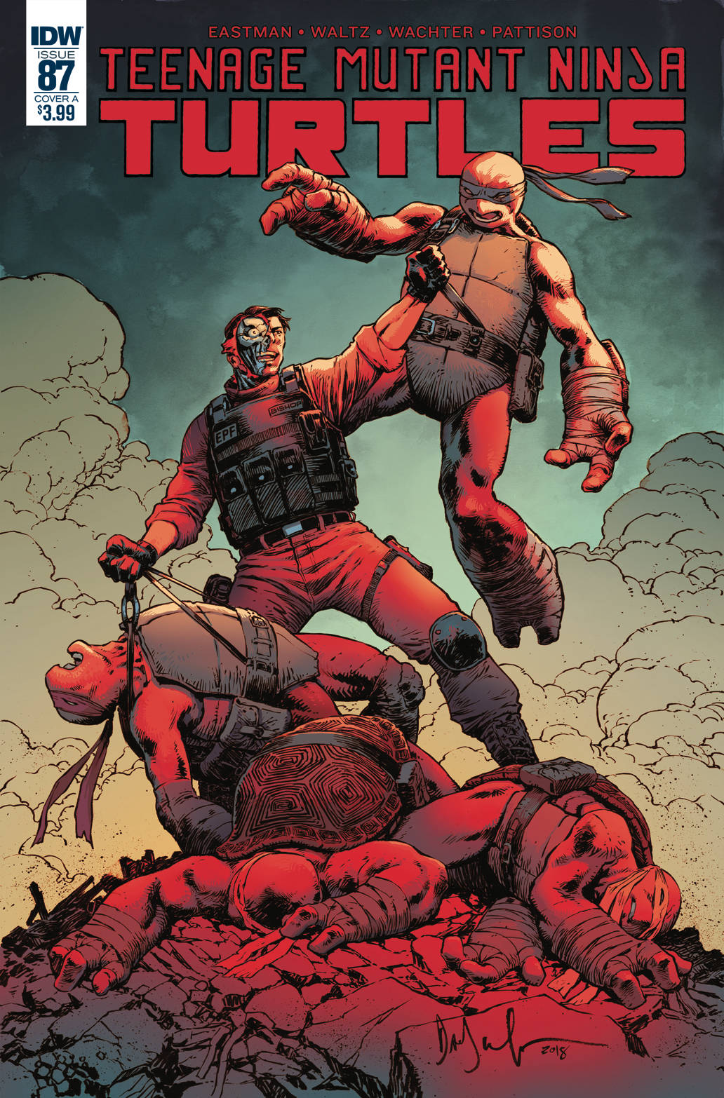 Teenage Mutant Ninja Turtles Ongoing Vol 5 #87 Cover A Wachter