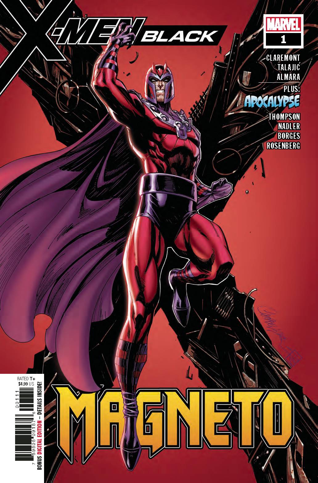 X-Men Black: Magneto Vol 1 #1