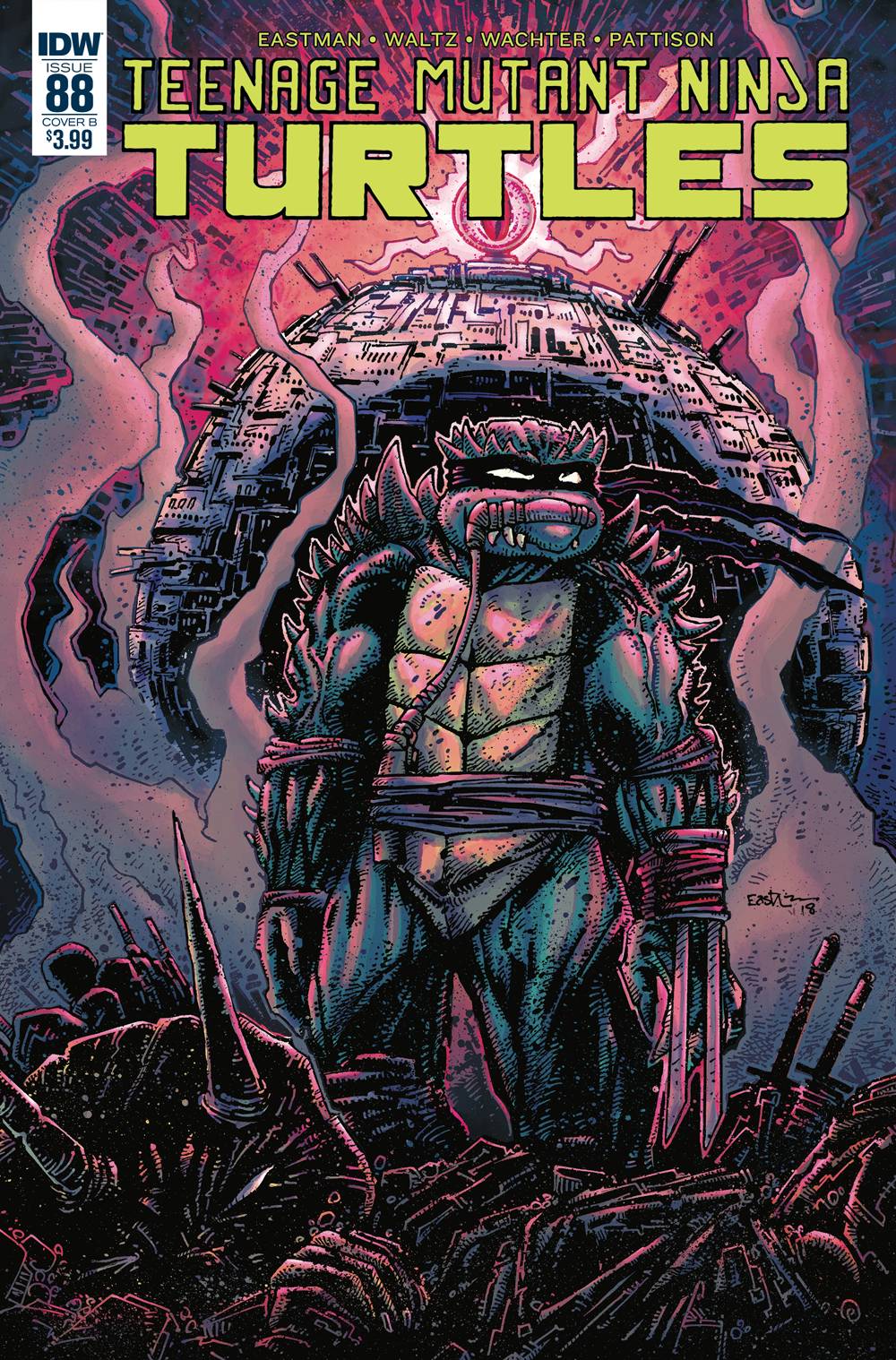 Teenage Mutant Ninja Turtles Ongoing Vol 5 #88 Cover B Eastman