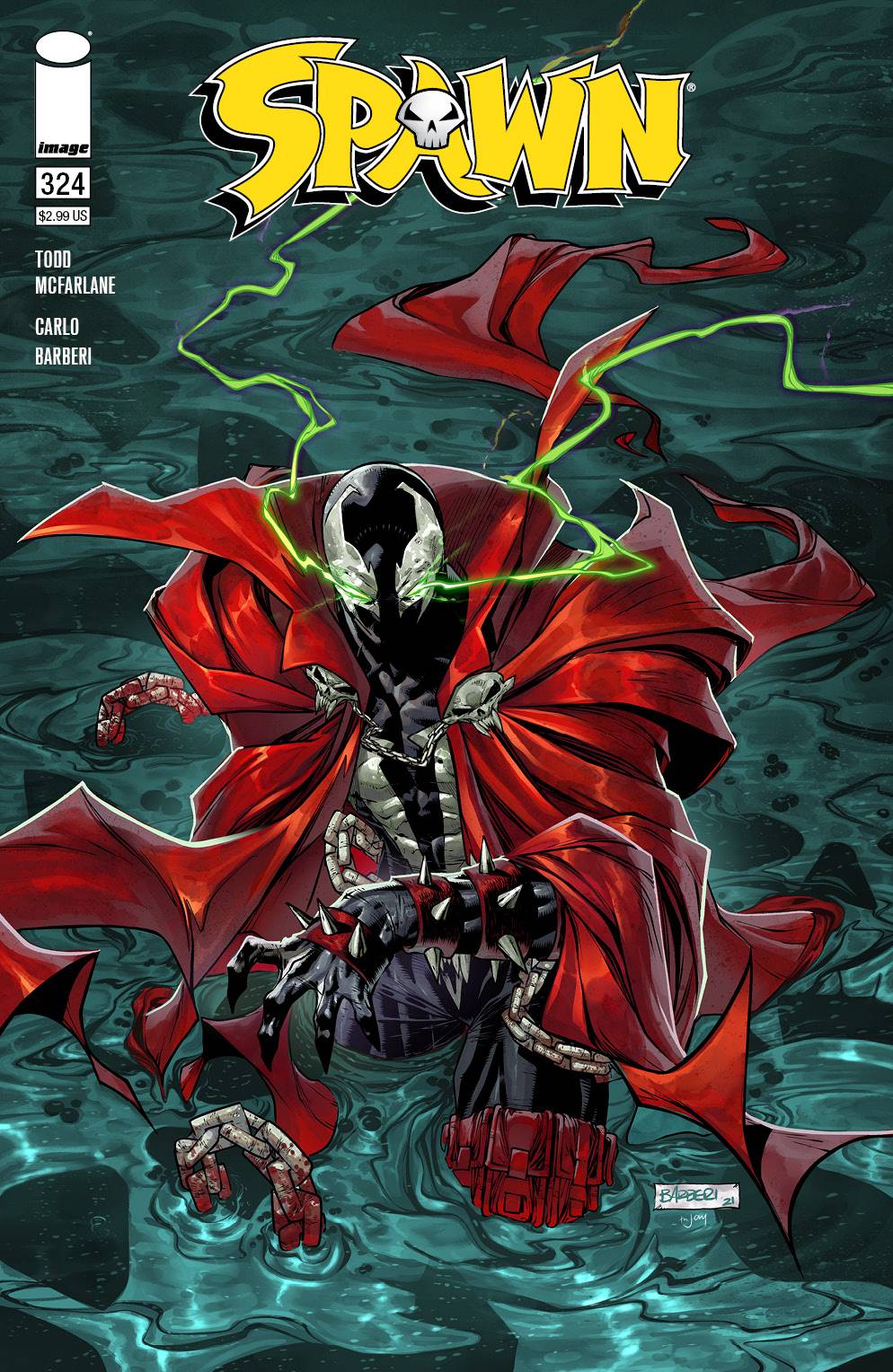 Spawn Vol 1 #324 - Cover B Barberi