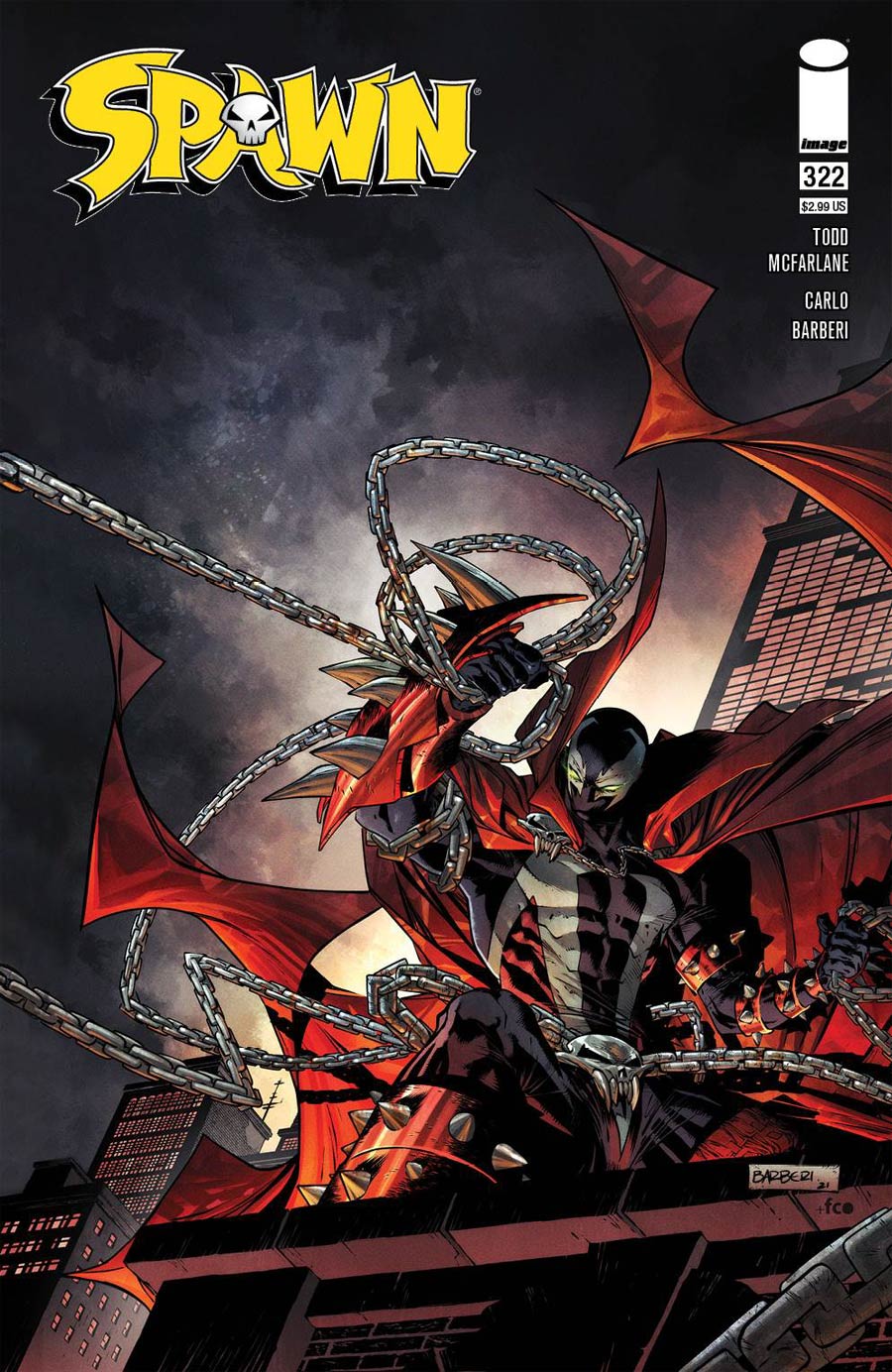 Spawn Vol 1 #322 - Cover C Barberi