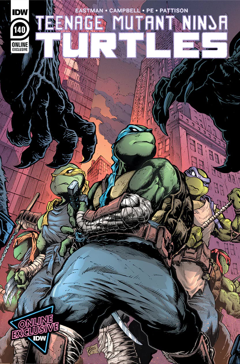 Teenage Mutant Ninja Turtles Vol 5 #140 IDW Online Exclusive