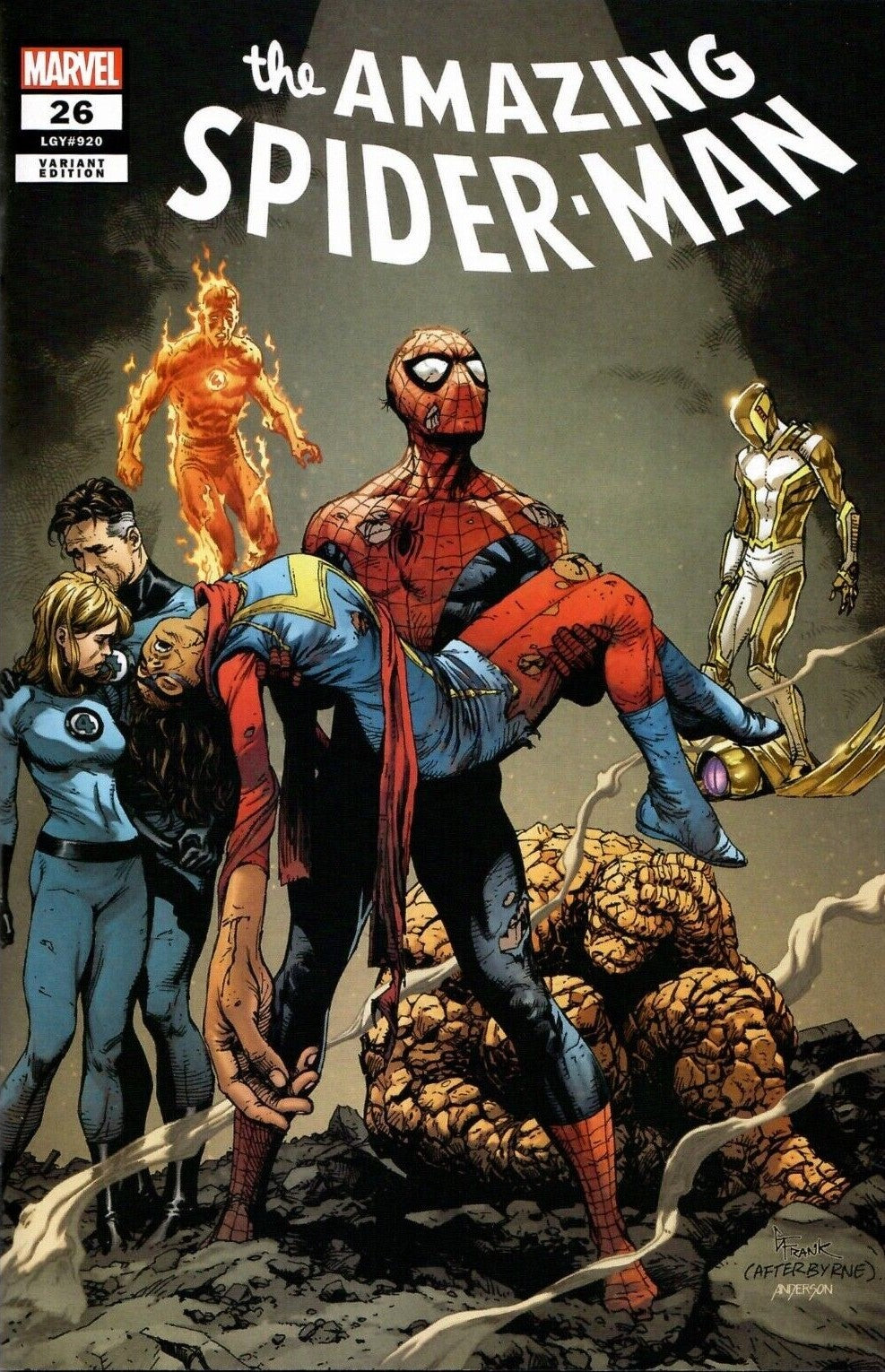 Amazing Spider-Man Vol 7 #26 - Gary Frank Spoiler Variant