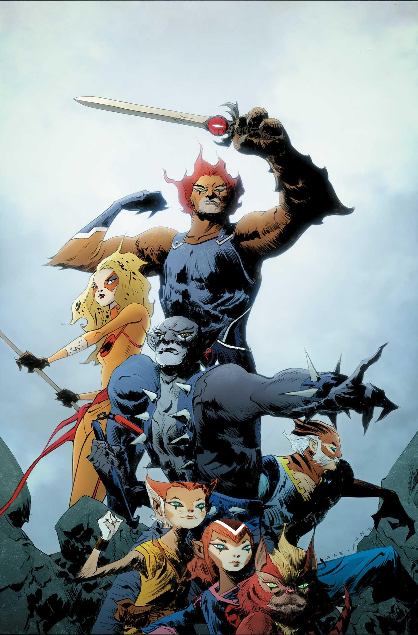 ThunderCats #25 - Incentive Cover 1:15 - Jae Lee Virgin Cover