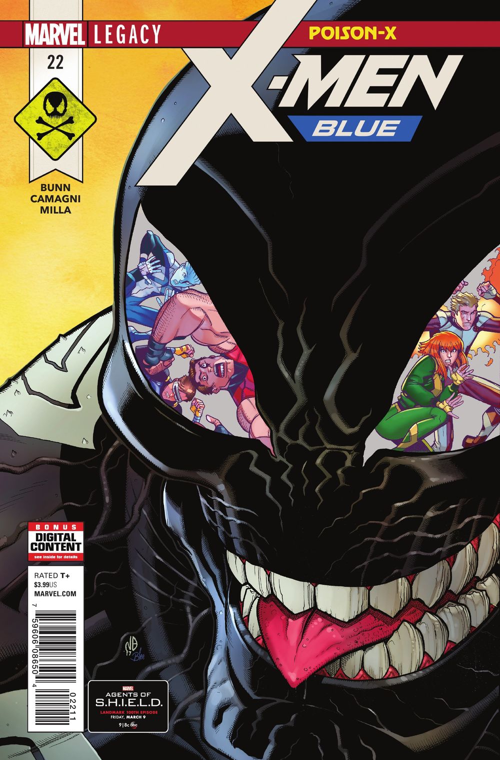 X-Men Blue Vol 1 #22 Leg