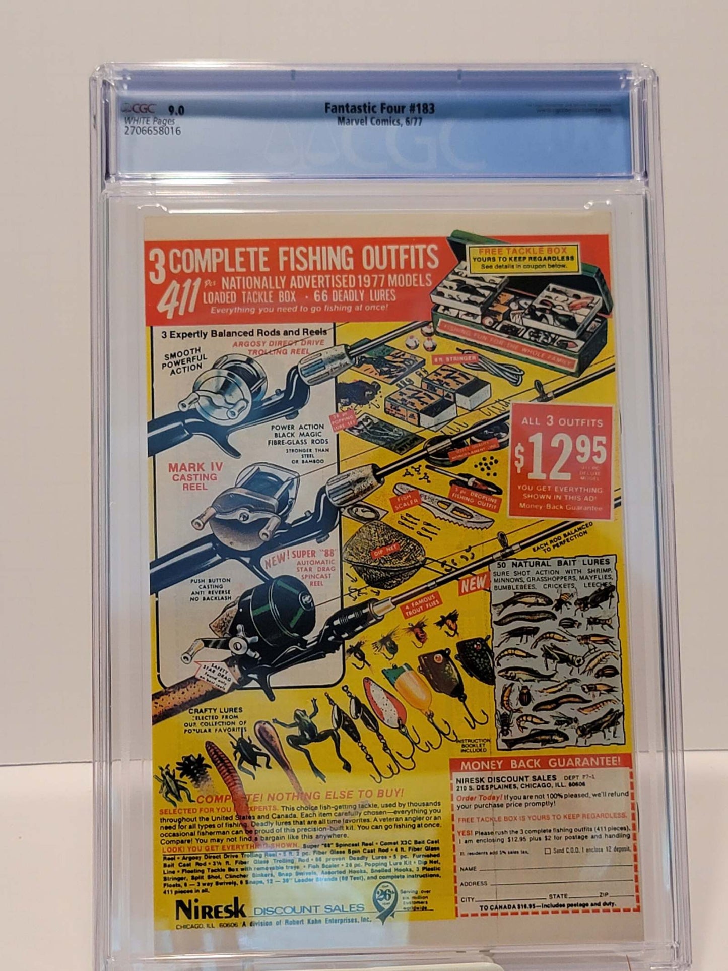 Los Cuatro Fantásticos #183 CGC 9.0